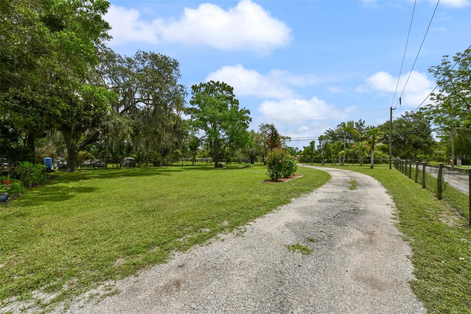 Driveway facing towards front of the property towards the road - 2036 LAKE VIEW AVE, CHULUOTA