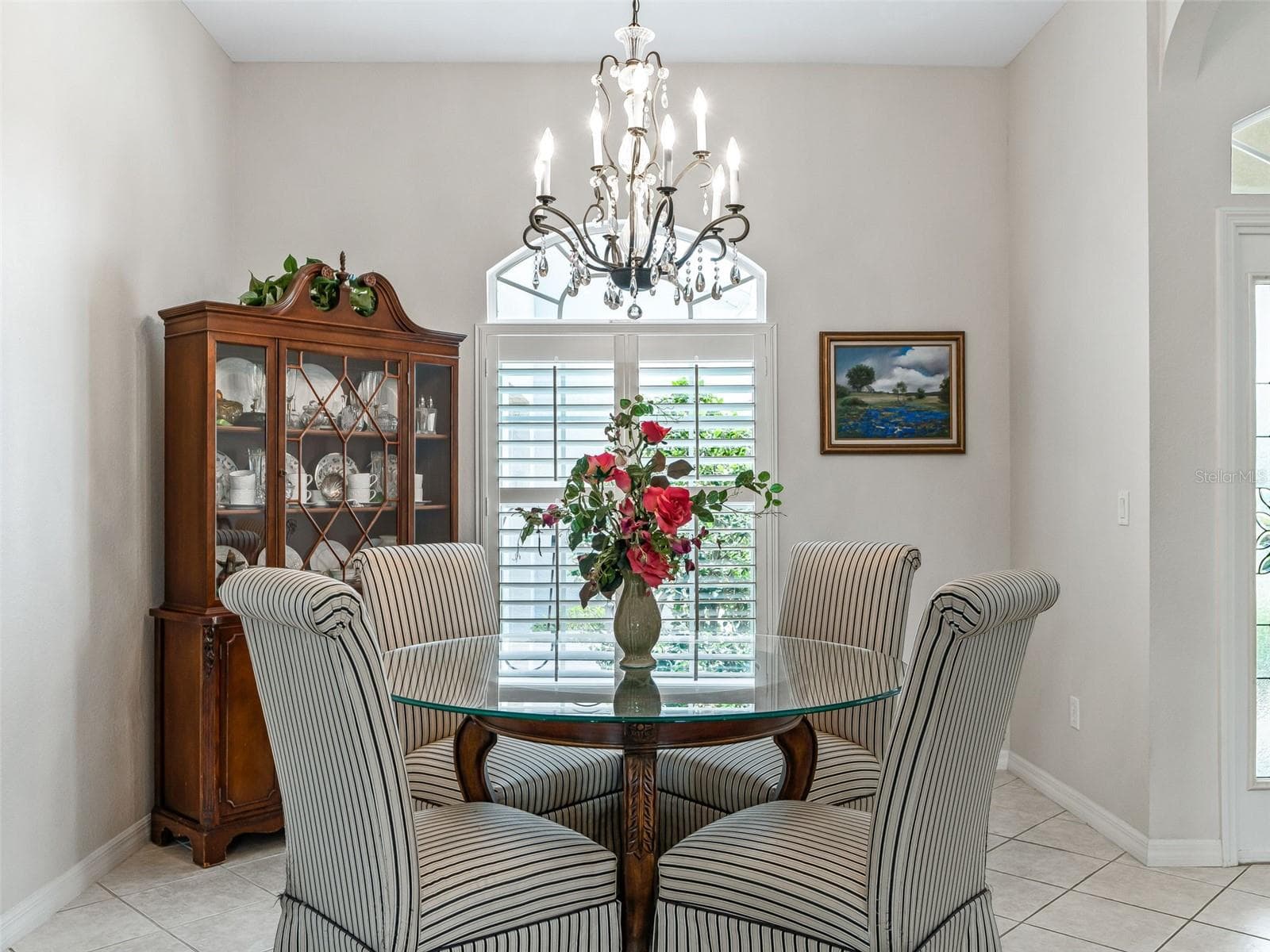 Dining area w/Designer Chandelier - 12421 SE 174TH LOOP, SUMMERFIELD