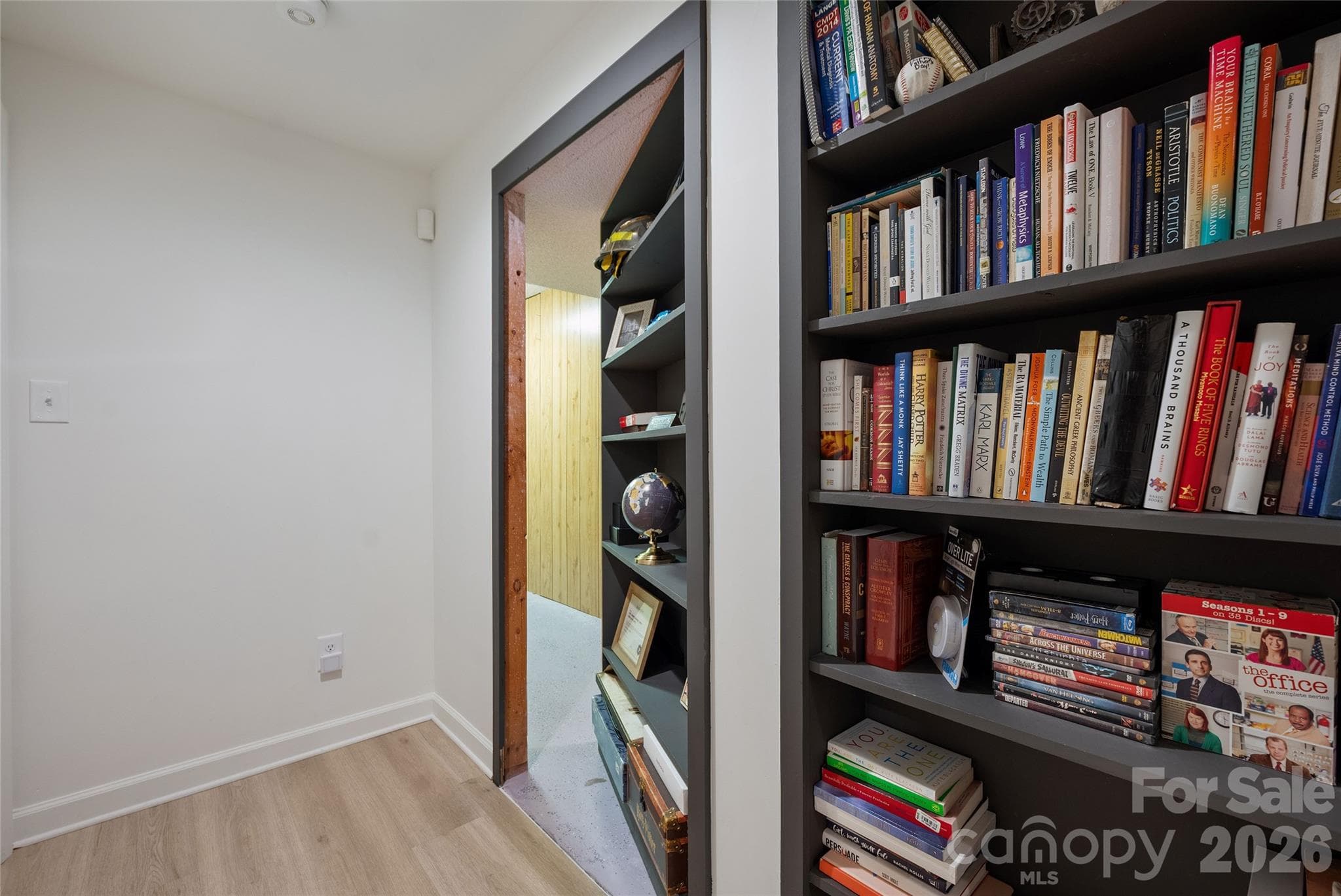 Hidden closet - 1800 Chestnut Lane, Matthews