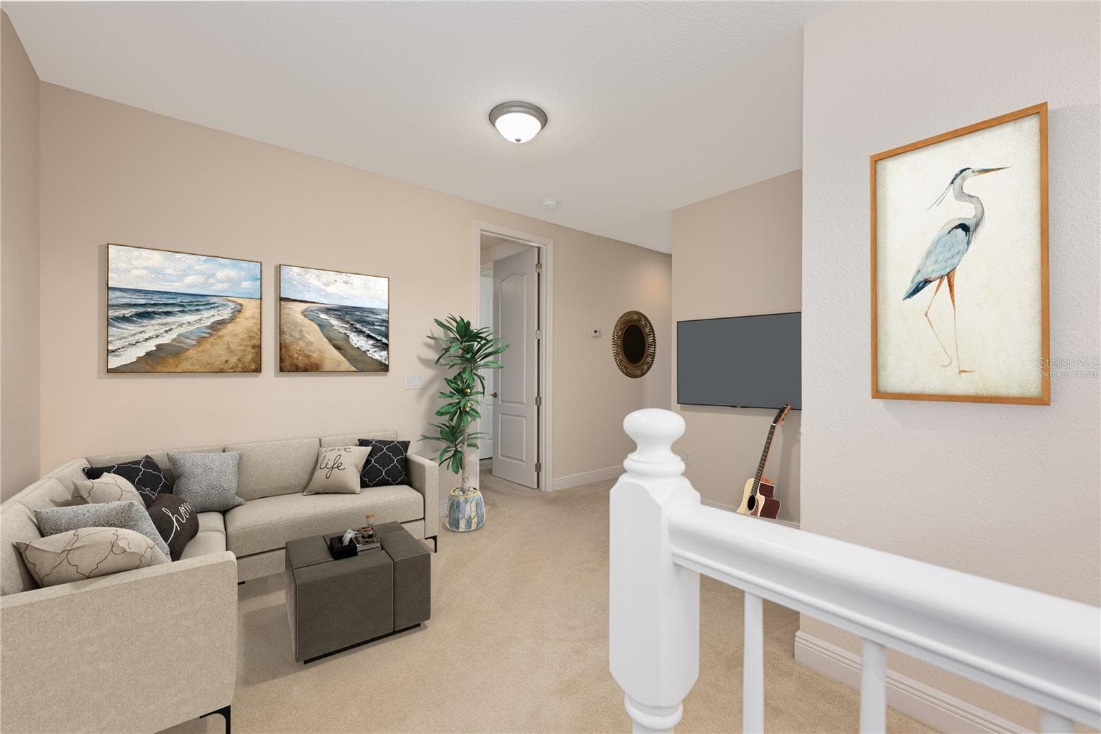 Virtually Staged Loft - 10751 BELFRY CIR, ORLANDO