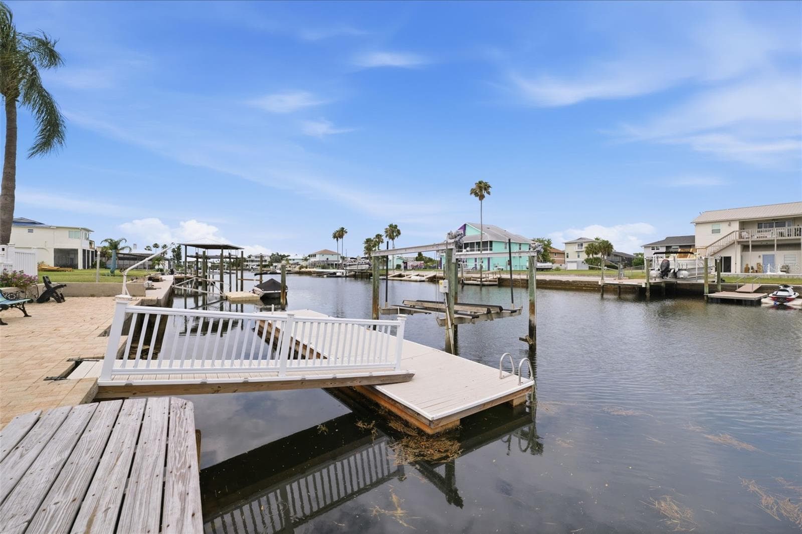 Dock View - 4262 PARADISE CIR, HERNANDO BEACH