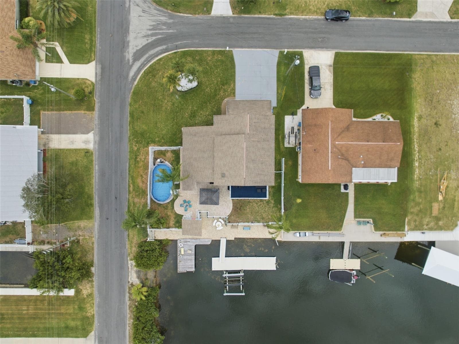 Aerial - 4262 PARADISE CIR, HERNANDO BEACH