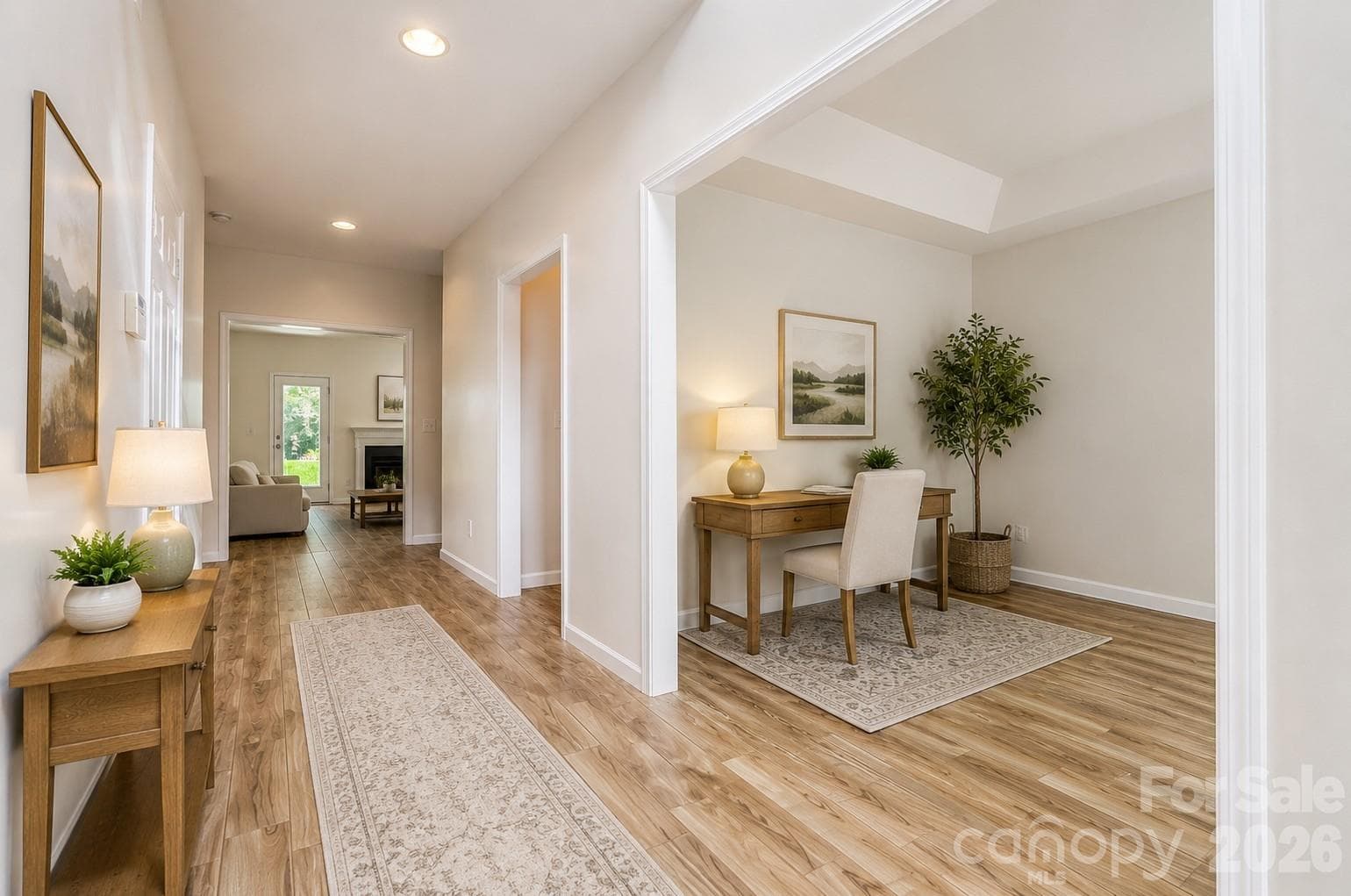 Virtually Staged - 2019 Aberglen Drive, Charlotte