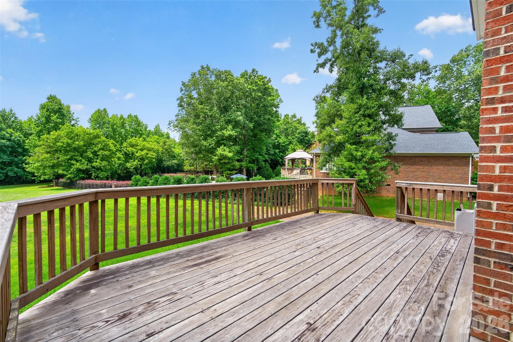 oversized deck - 1900 Crestgate Drive, Waxhaw