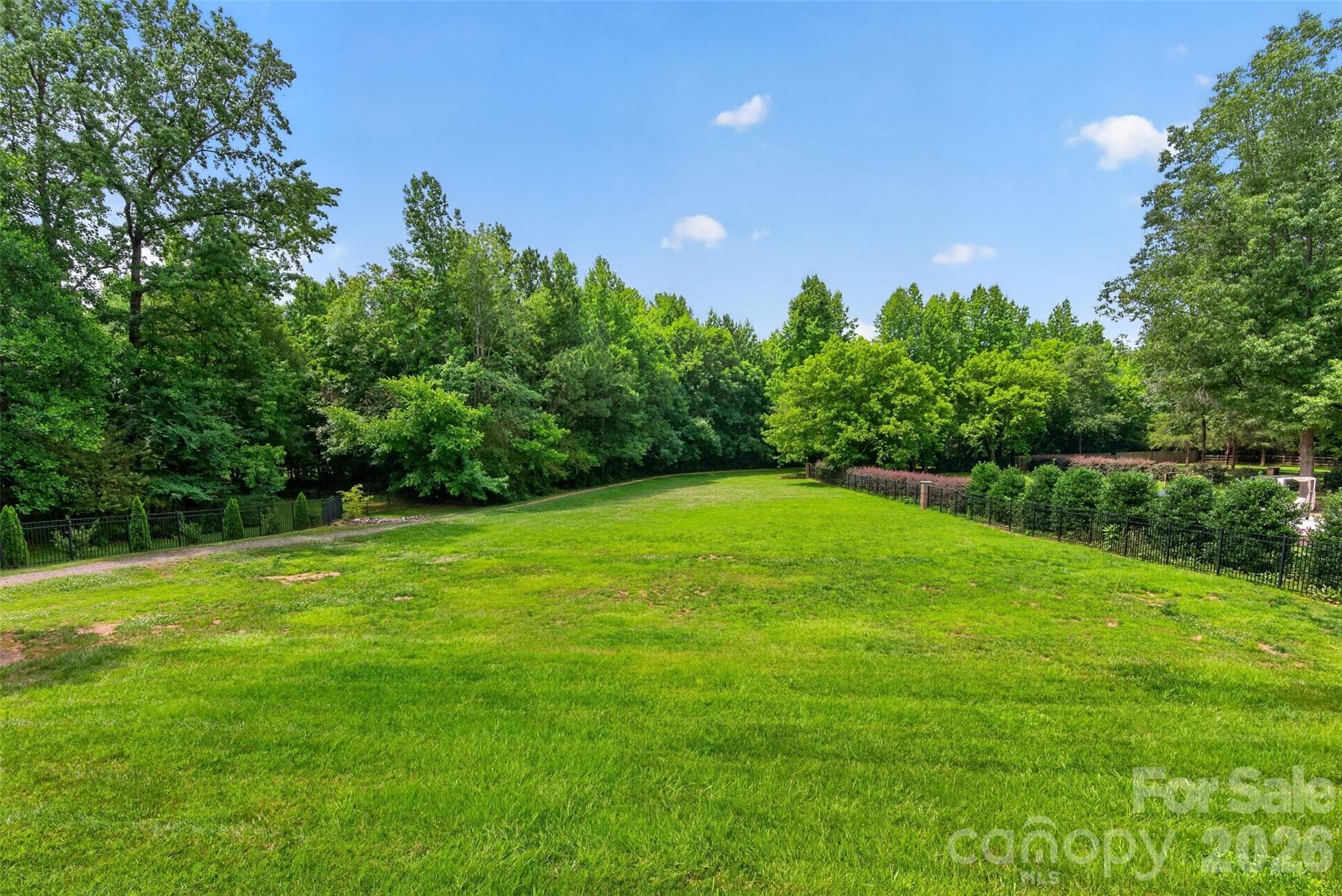 spacious backyard - 1900 Crestgate Drive, Waxhaw