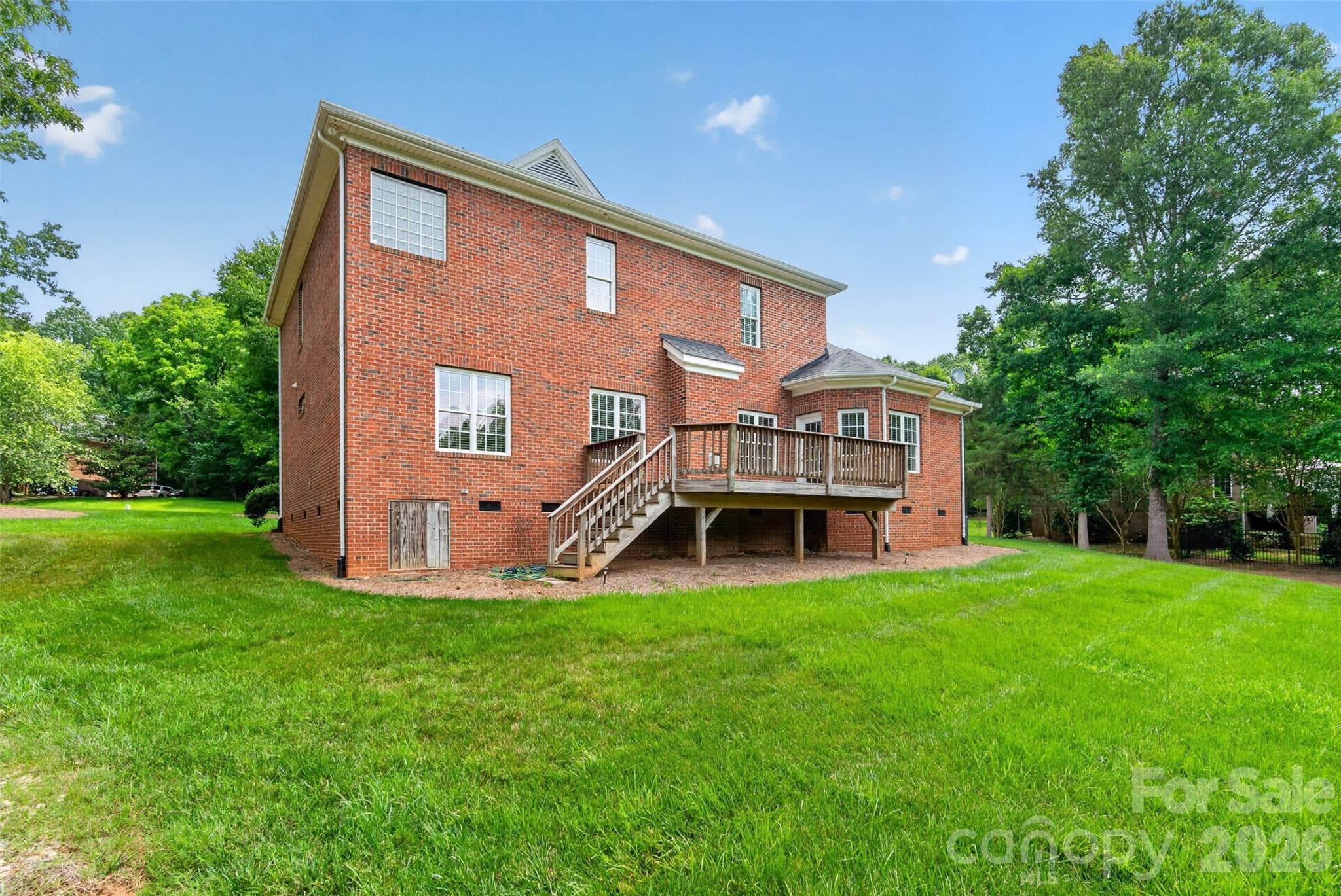 rear of home - Waxhaw