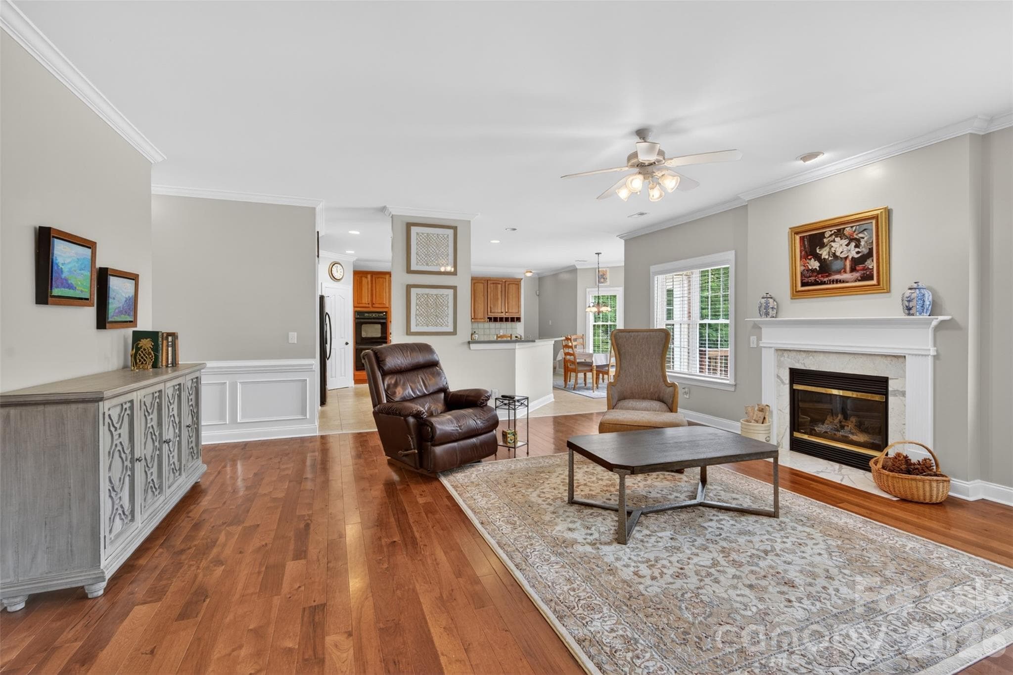 family room - 1900 Crestgate Drive, Waxhaw
