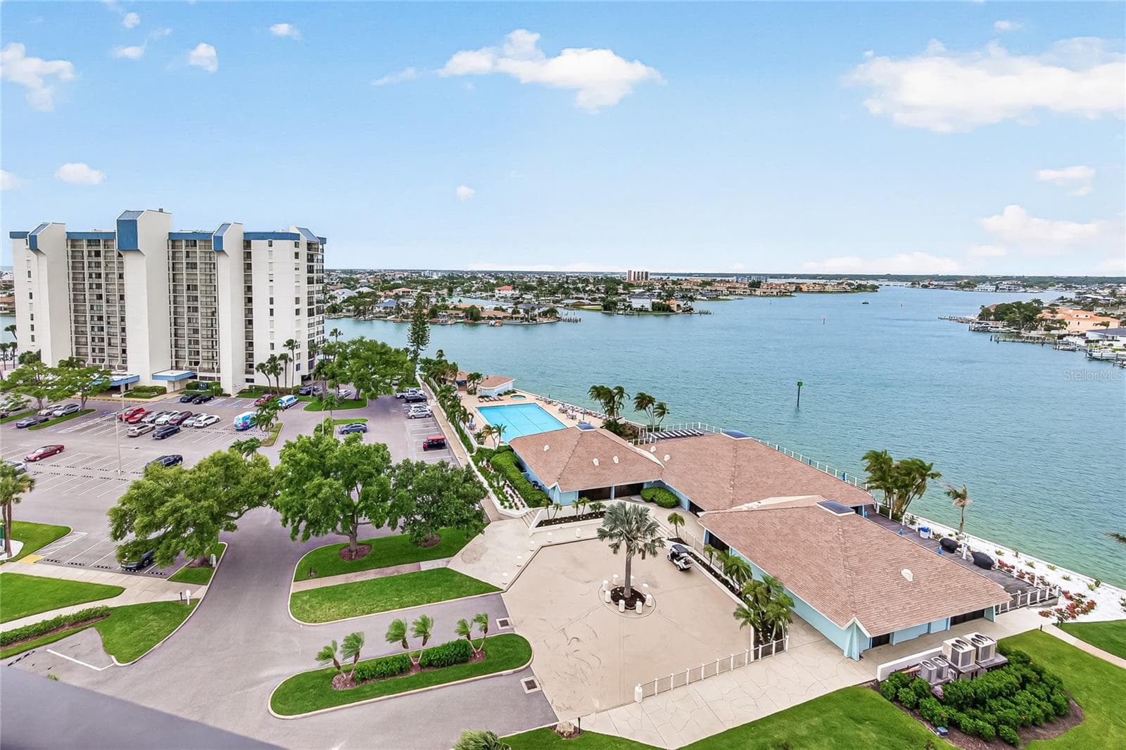View of the clubhouse, gym and pool - 9425 BLIND PASS RD #1103, ST PETE BEACH