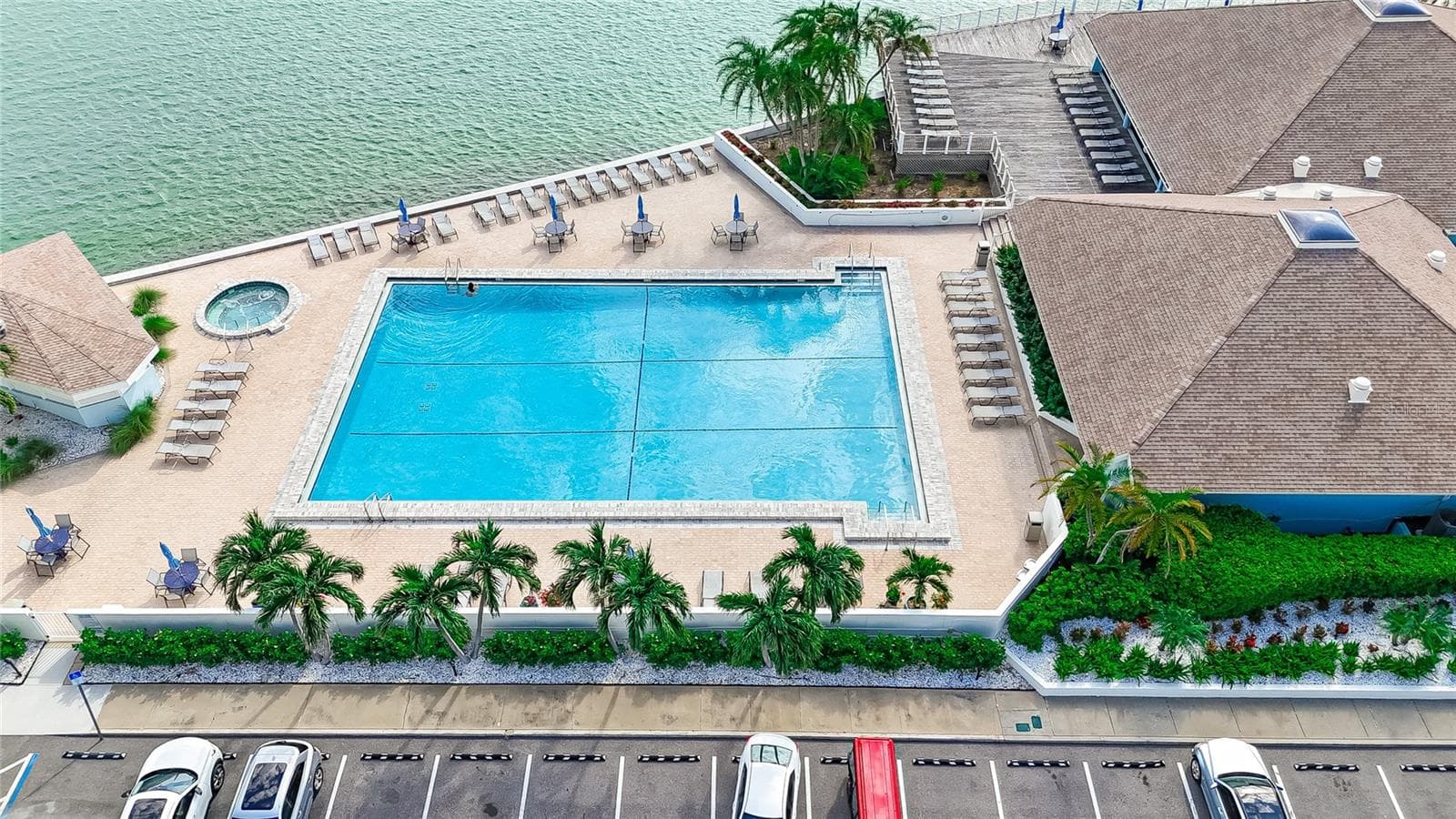 This pool stays warm year-round - 9425 BLIND PASS RD #1103, ST PETE BEACH