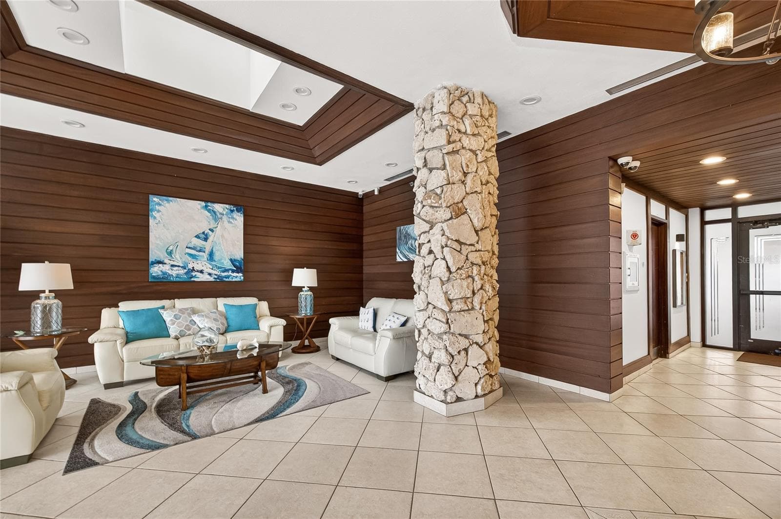 View as you enter the Constellation lobby - 9425 BLIND PASS RD #1103, ST PETE BEACH