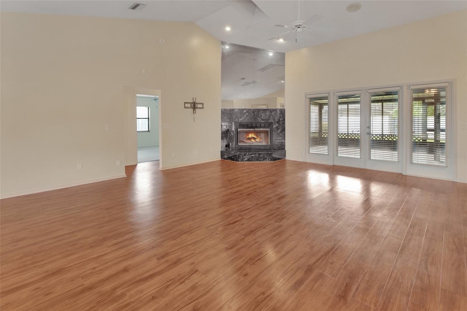 Fireplace. Uses Propane. - 2465 ROYAL RD, DELAND