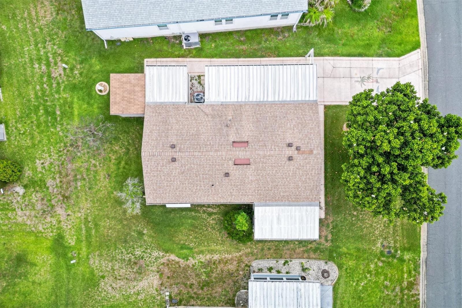 Property Aerial - 1534 HILLCREST DR, LADY LAKE