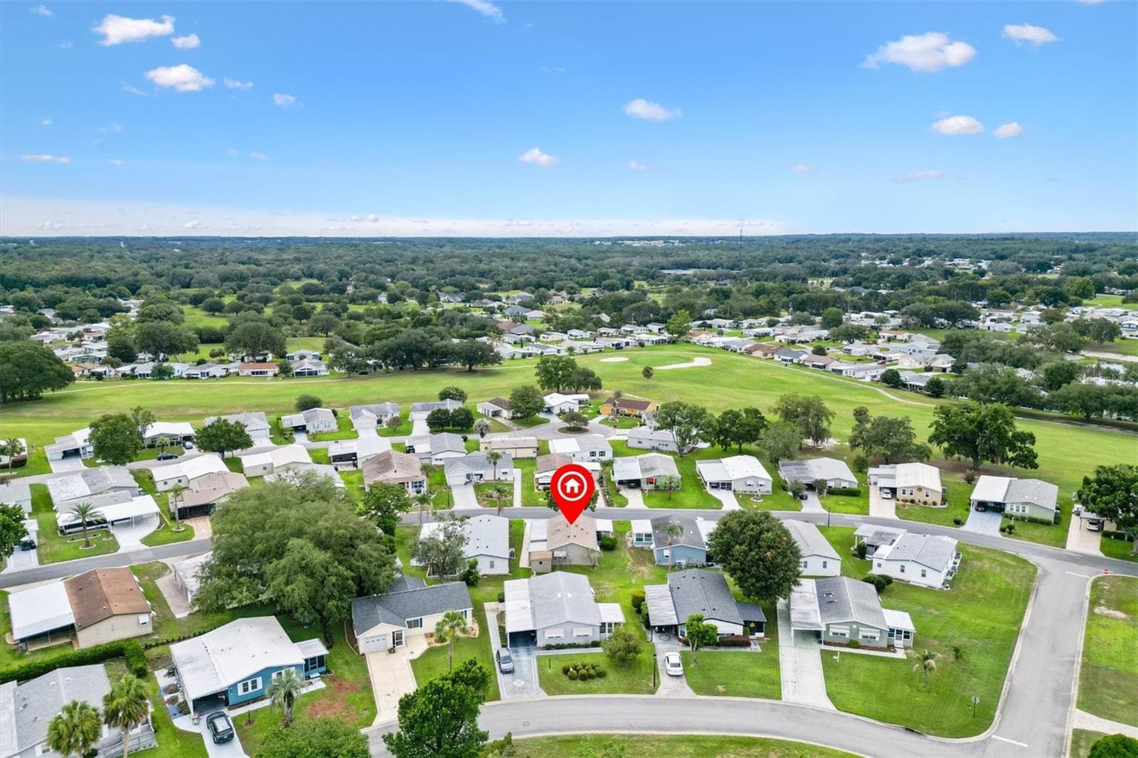Aerial - 1534 HILLCREST DR, LADY LAKE