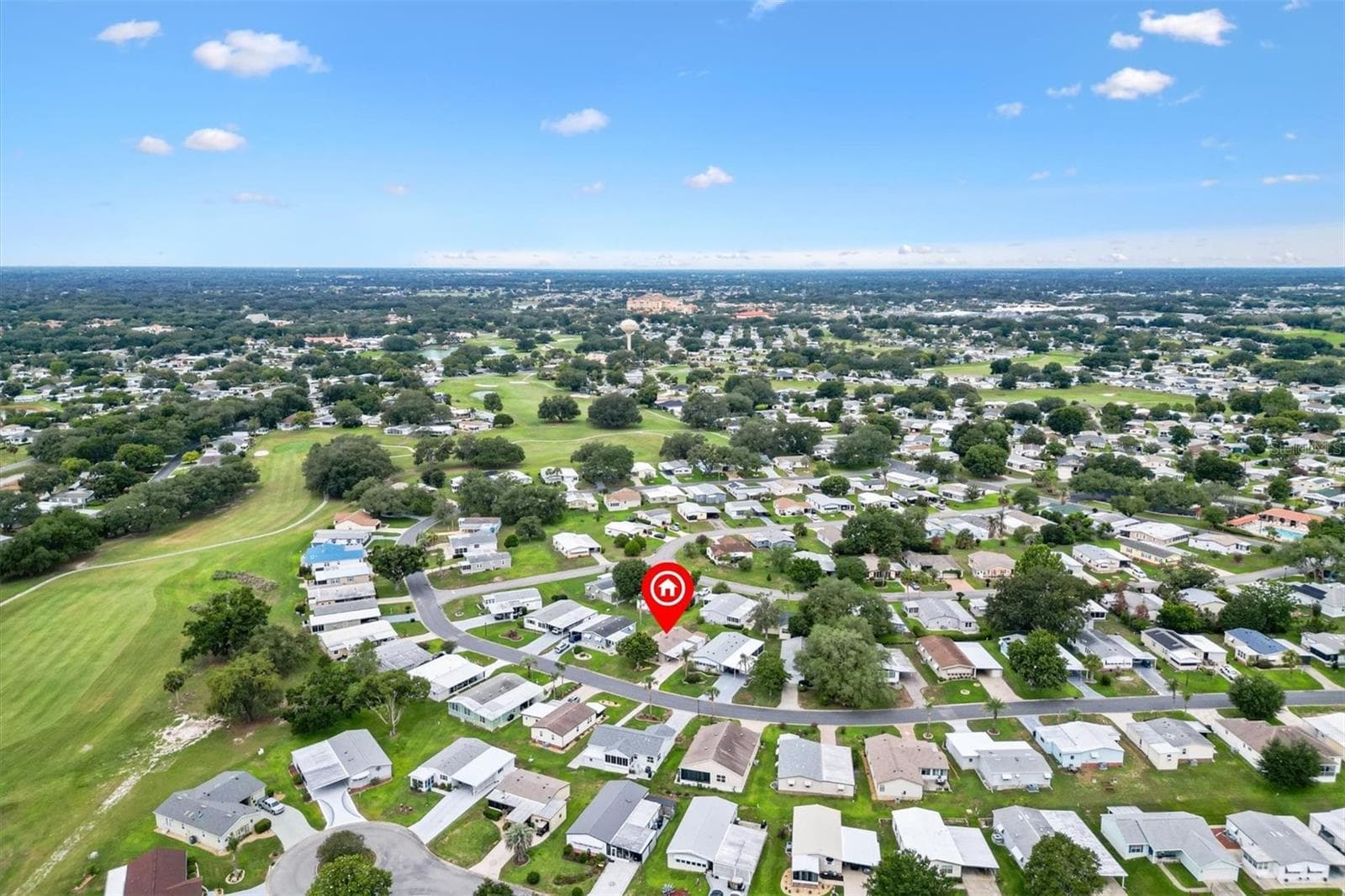 Aerial - 1534 HILLCREST DR, LADY LAKE