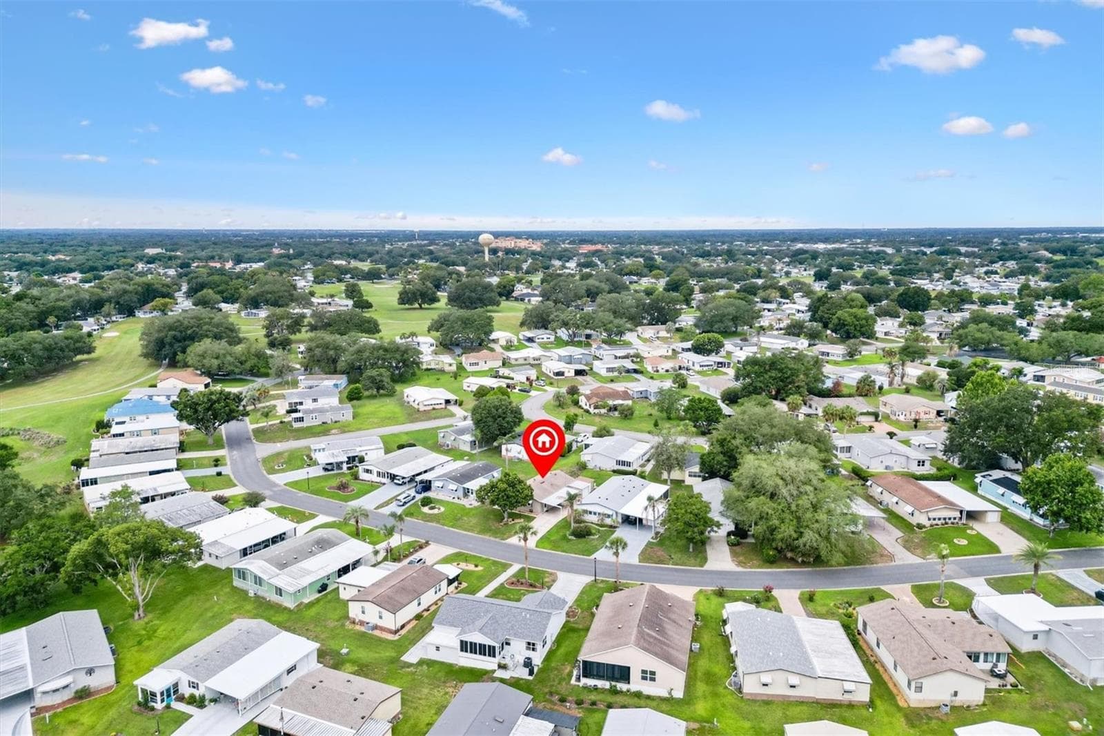 Aerial - 1534 HILLCREST DR, LADY LAKE
