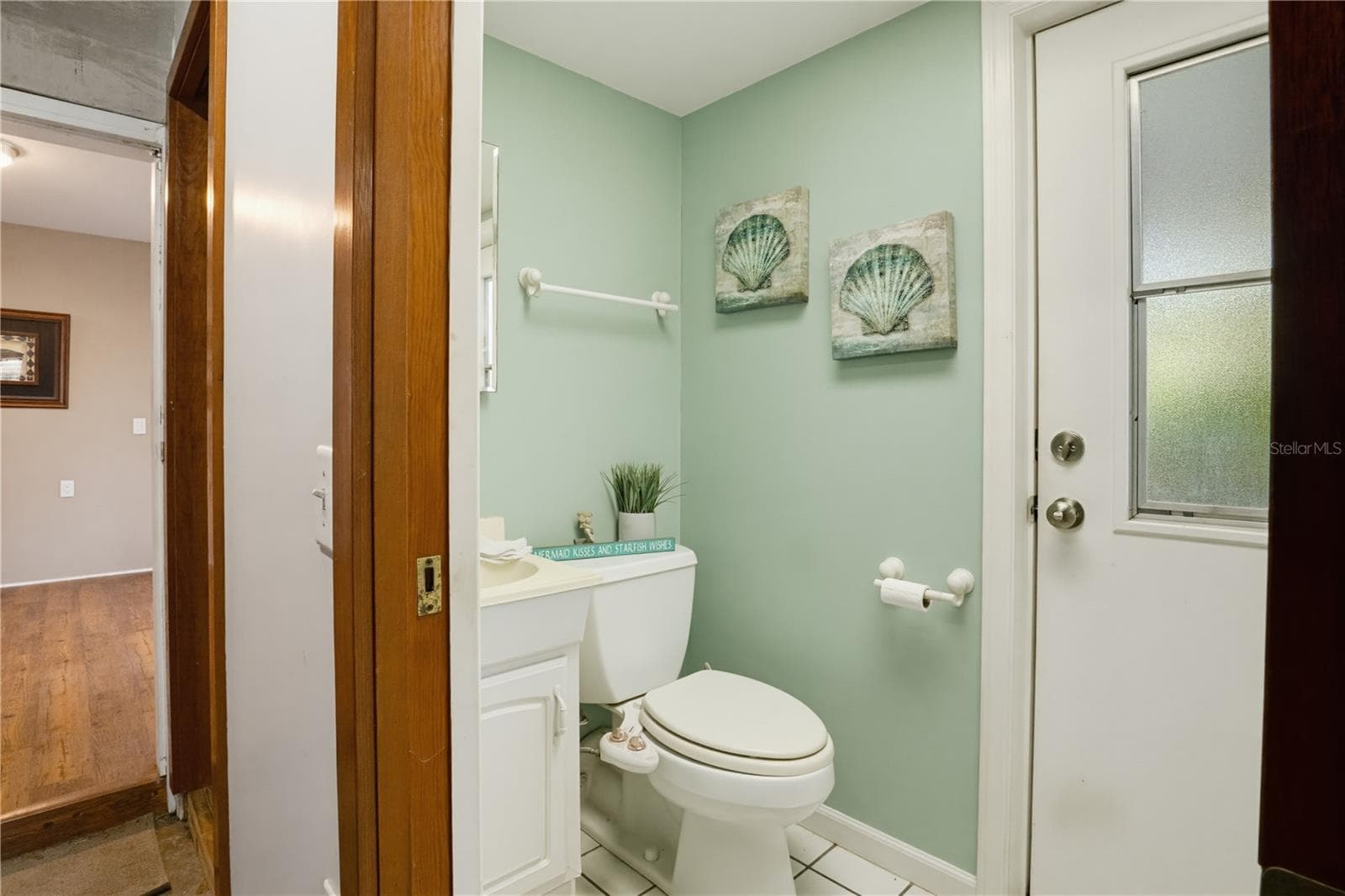 Half bathroom with direct access to pool area - 2719 FORT WORTH ST, SARASOTA