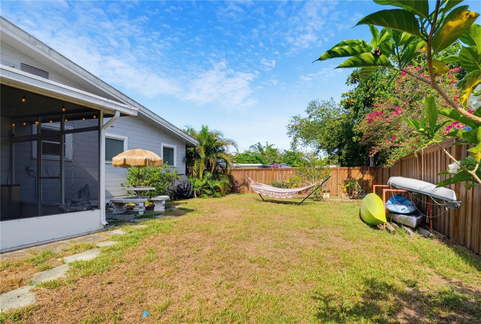 Fenced in Backyard - 2719 FORT WORTH ST, SARASOTA