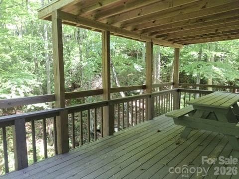 Back deck - 630 Shumont Road, Black Mountain