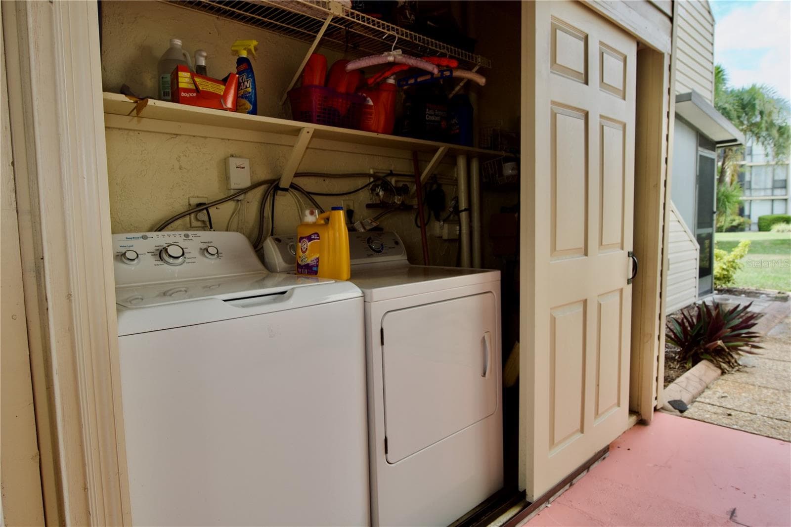 Laundry Closet by the front door. - 625 WHITE PINE TREE RD #23, VENICE