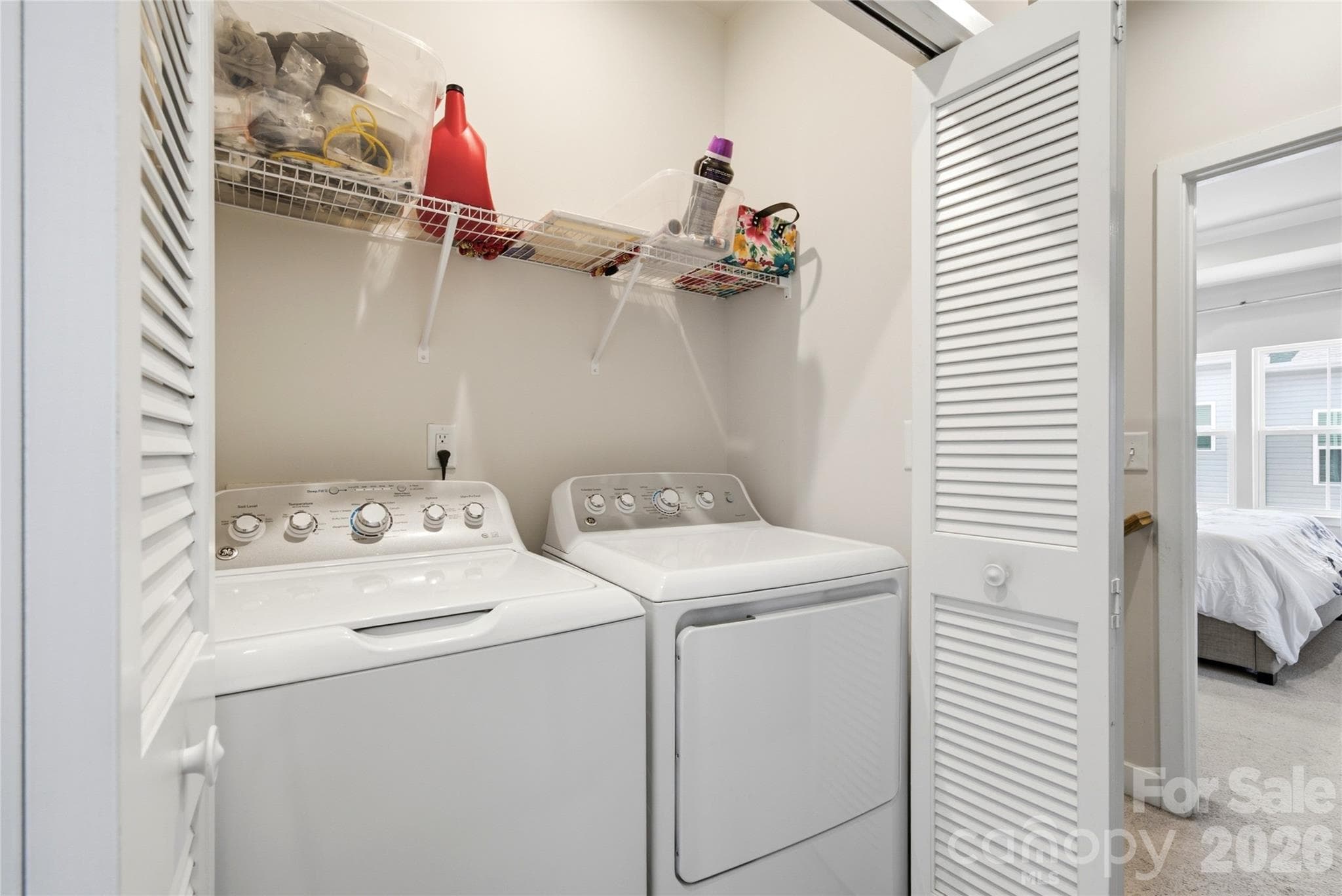 Laundry next to all bedrooms - 9116 Mallard Mills Drive, Charlotte