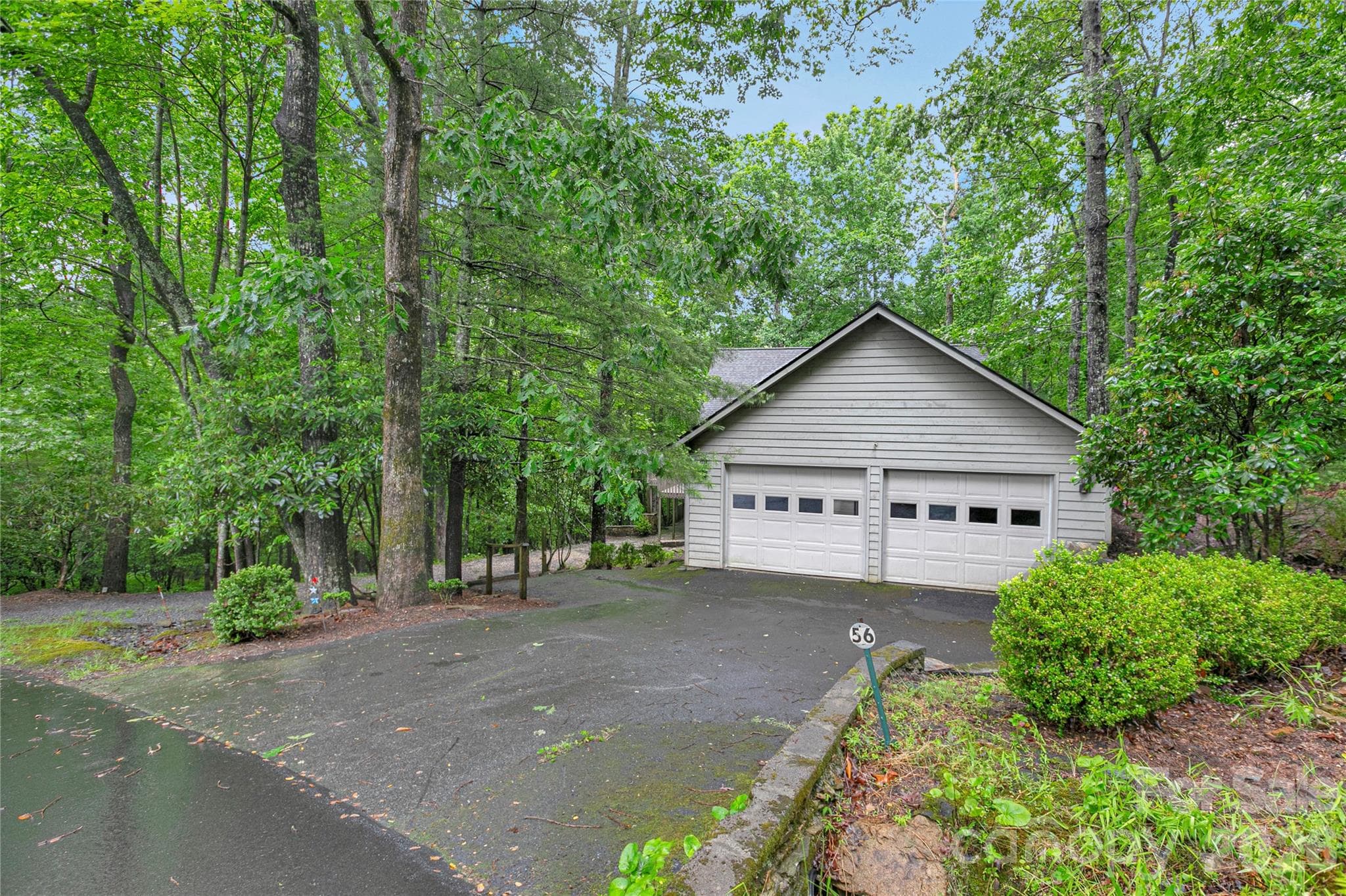 The owners added a detached two-car garage! - Brevard