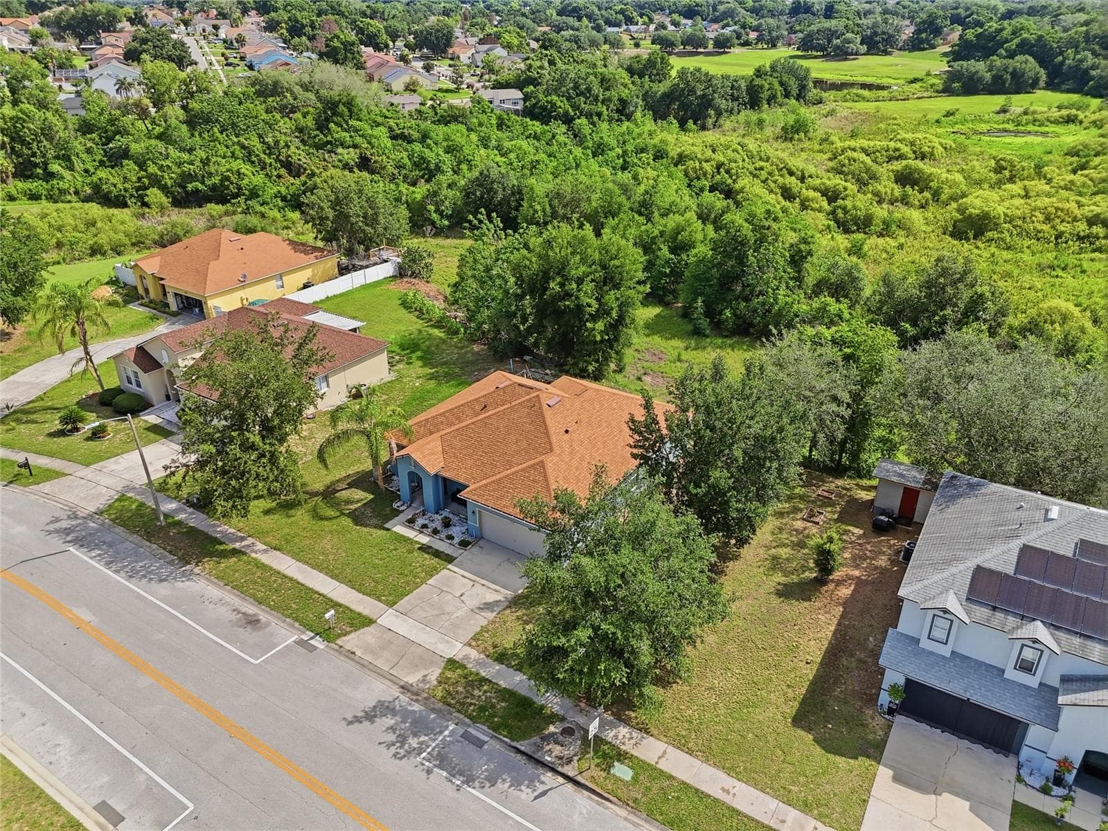 Aerial View/Conservation - 7254 COUNTRY RUN PKWY, ORLANDO