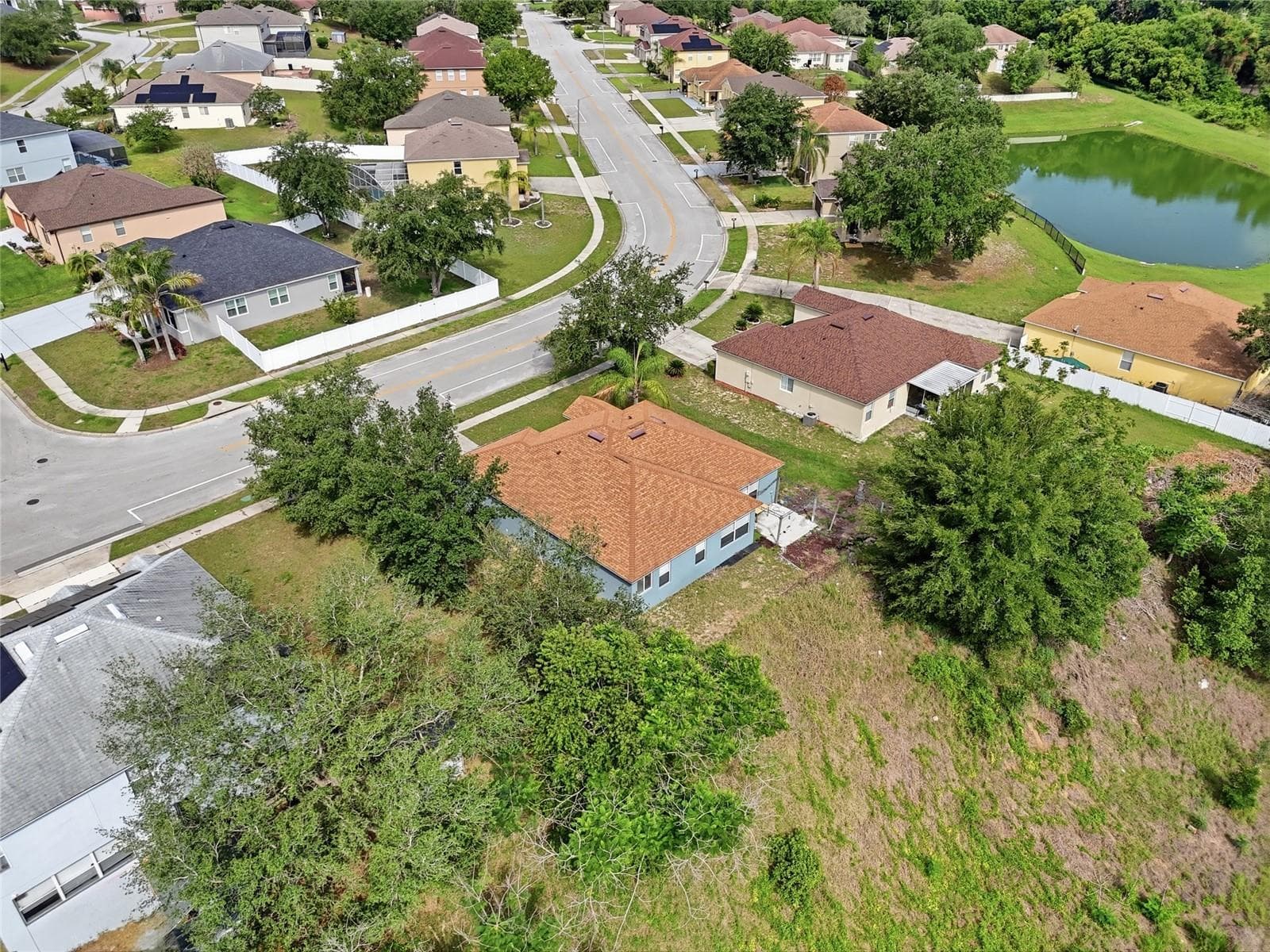 Aerial/Back of Home - 7254 COUNTRY RUN PKWY, ORLANDO