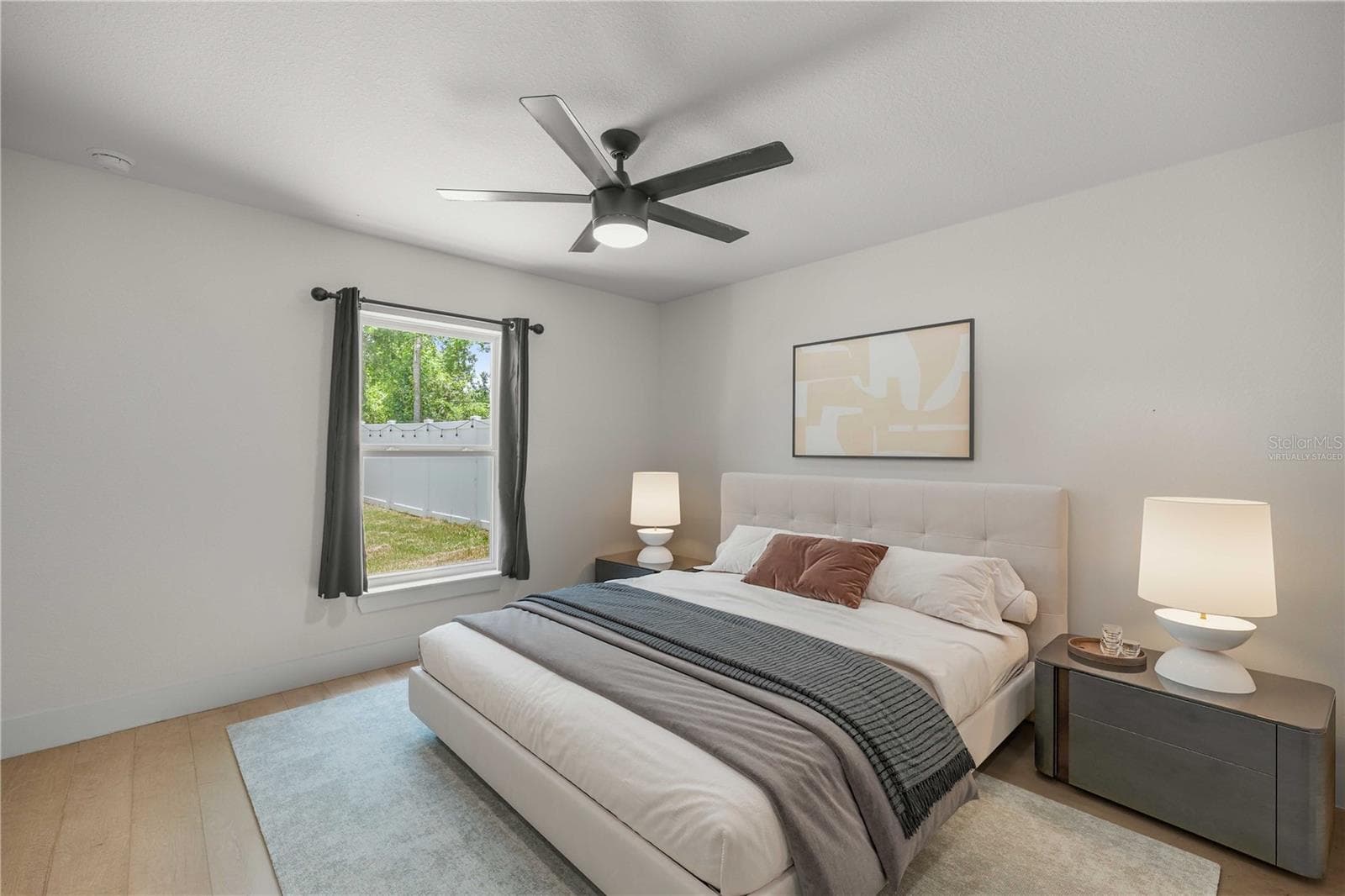 Guest Bedroom 2-Virtually Staged - 6962 SE 124TH ST, BELLEVIEW