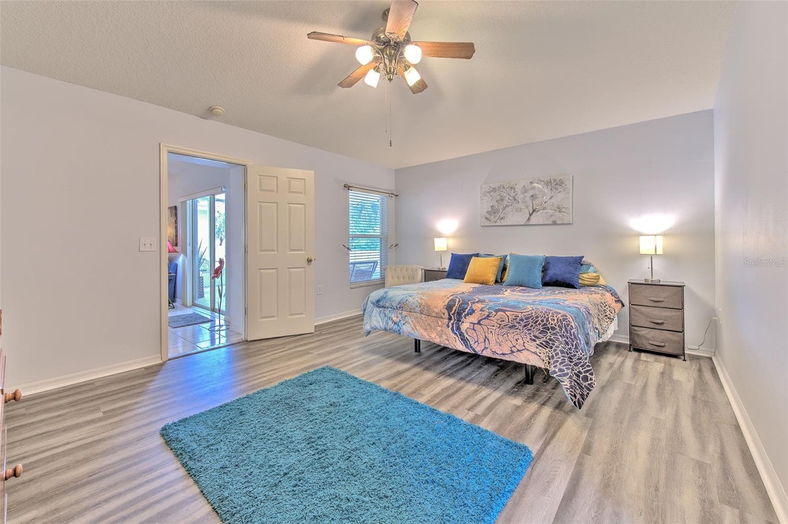 Master looking out - 30914 BURLEIGH DR, WESLEY CHAPEL