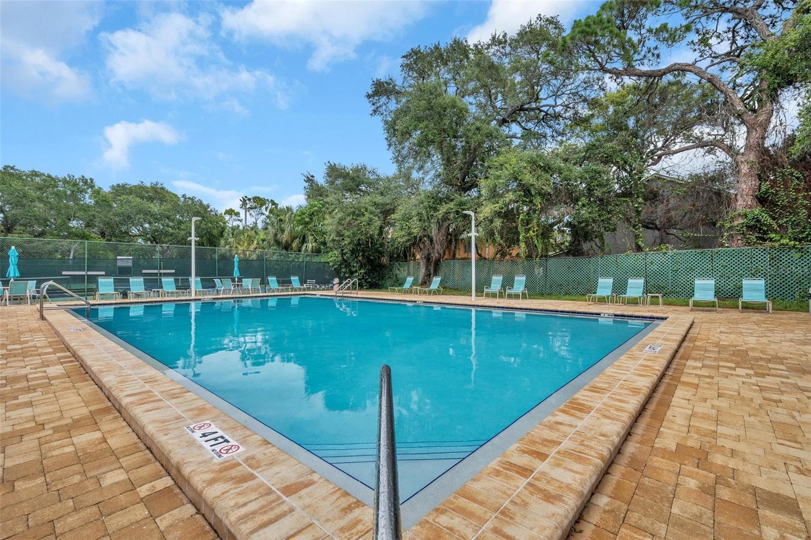 back or "family" pool - 3580 41ST LN S #I, ST PETERSBURG
