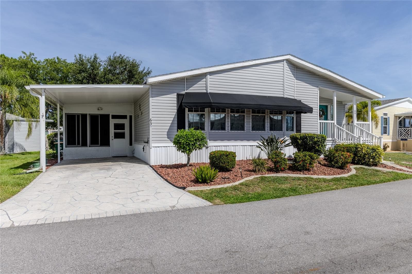 Manufactured Home at 2100 KINGS HWY #63, PORT CHARLOTTE, photo 3 of 81