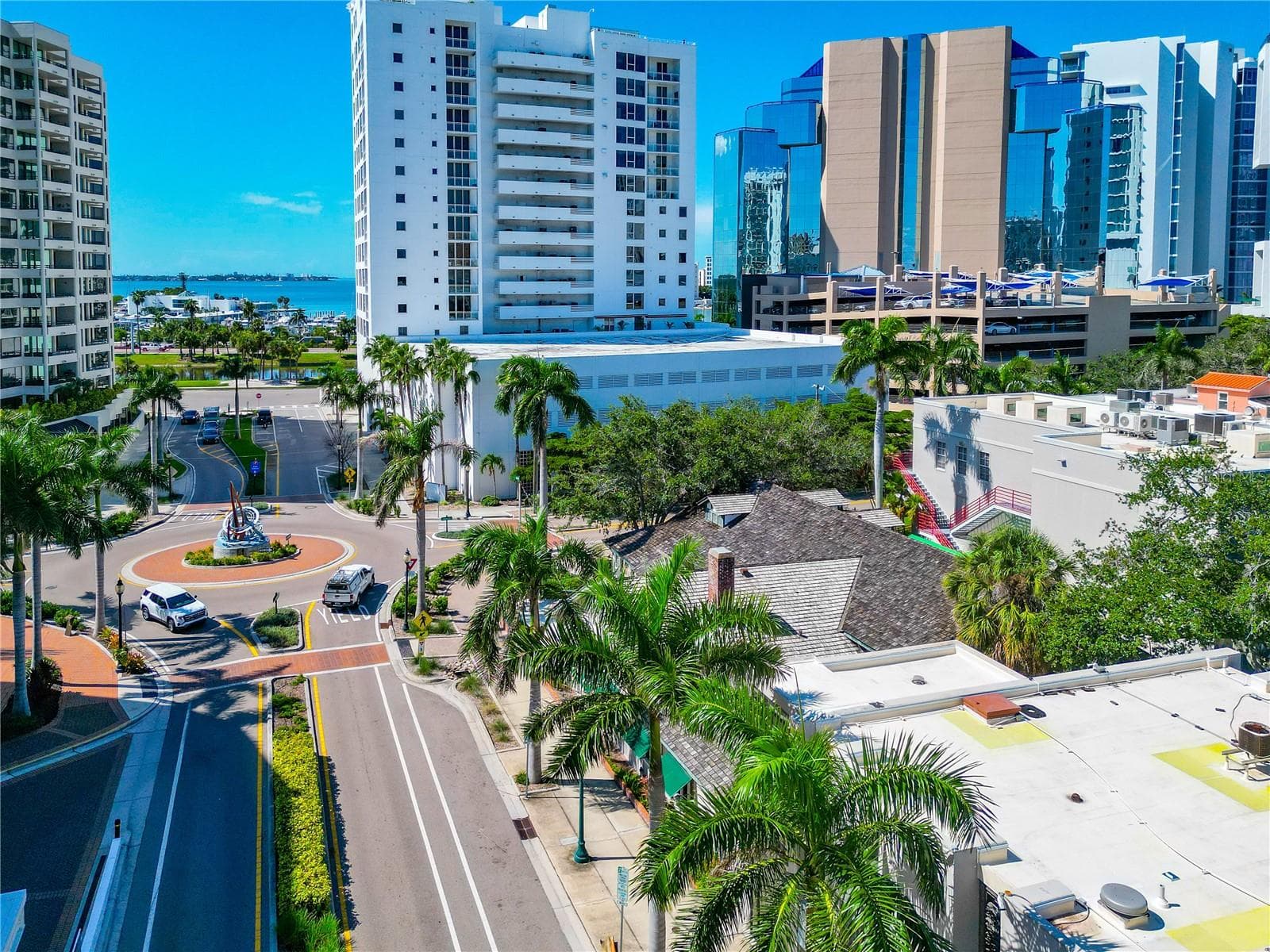 Rooftop Views from The Gallery Sarasota - 1305 4TH ST #101A, SARASOTA