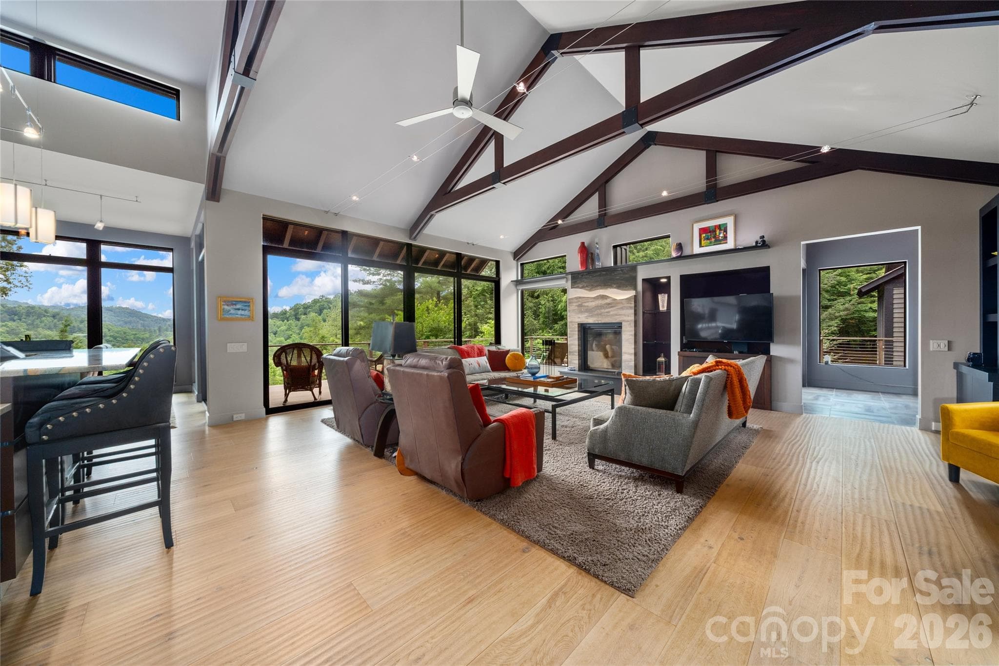 European white oak flooring, architectural cable lighting, large windows for abundant natural light - the details are endless. - Hendersonville