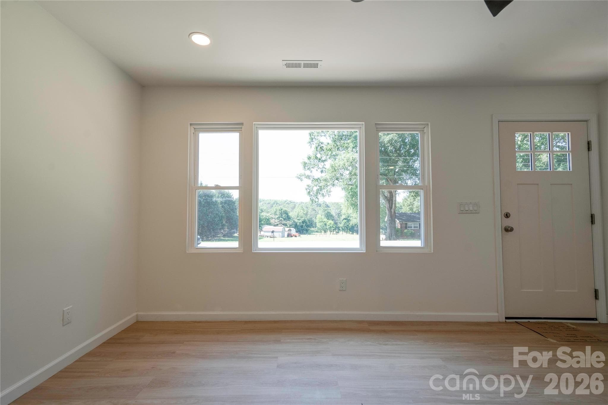Living Room, Front Entry door - Newton