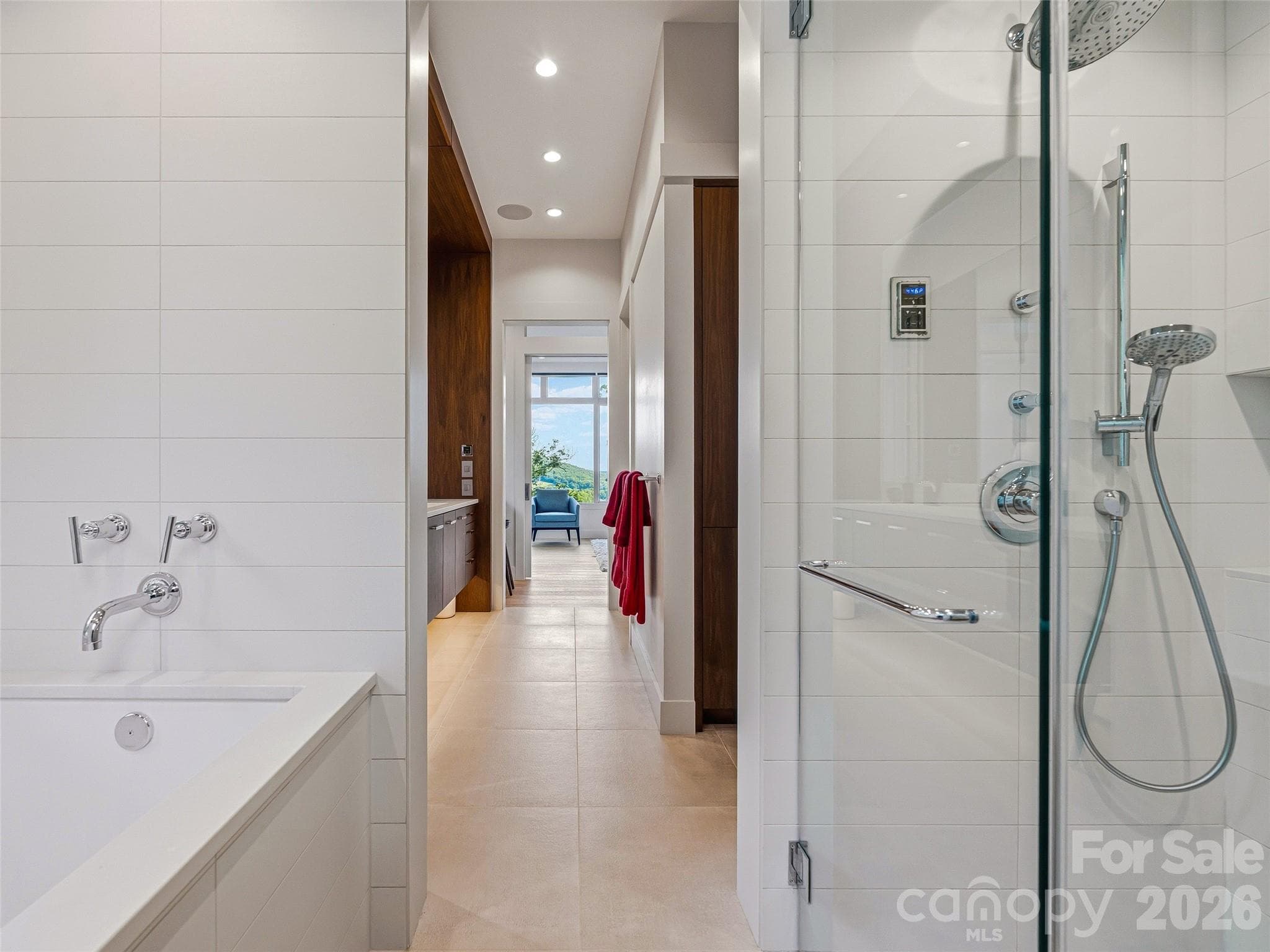 Elegant primary suite design with seamless bedroom-to-bath flow - 1121 Timberbluff Way, Arden