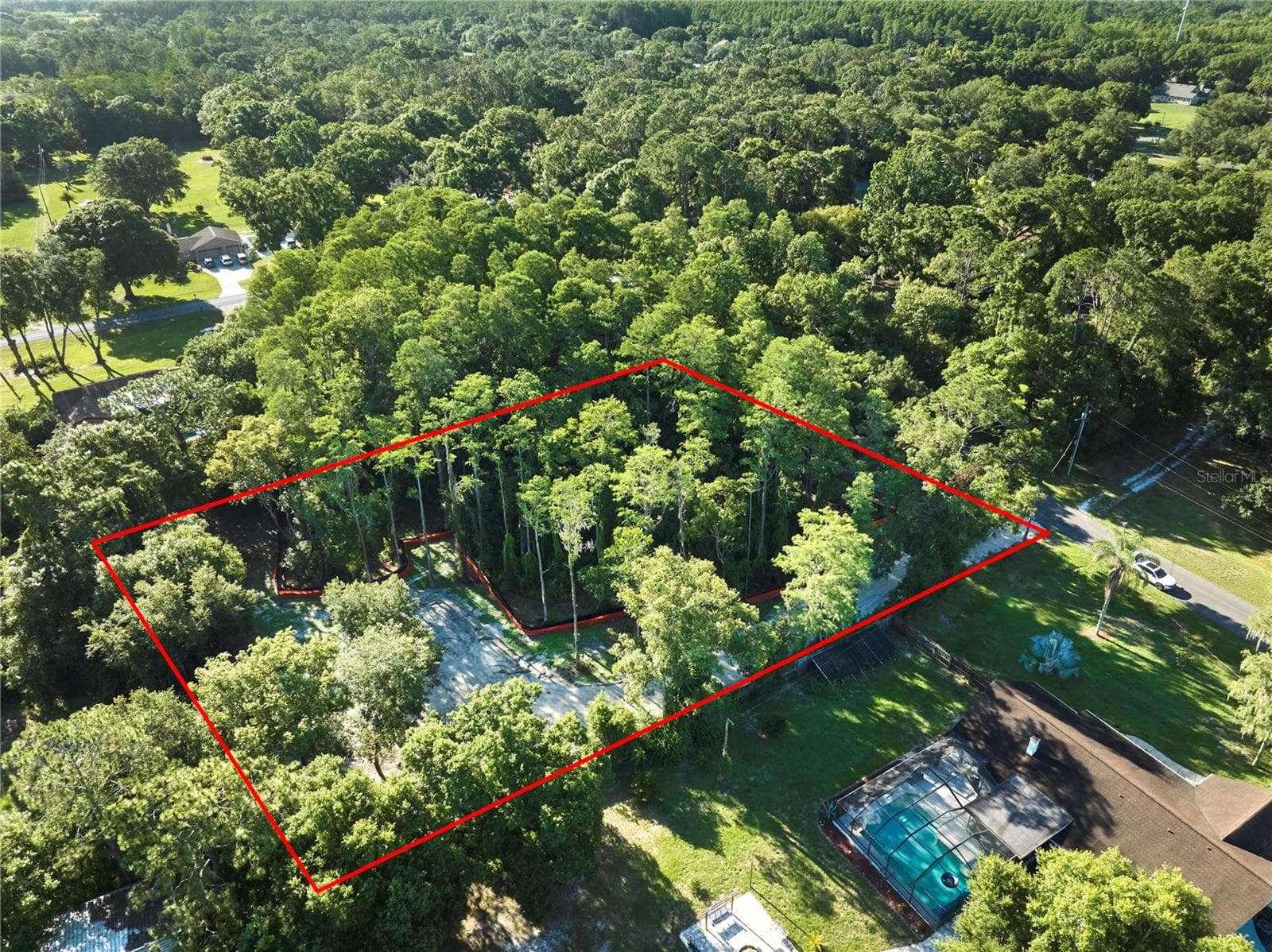 Lot 7 Cleared and ready on very private Cul de sac. - 7709 WINDWARD WAY, ODESSA