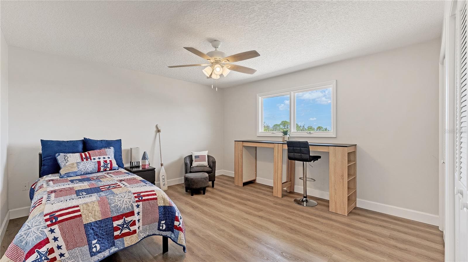 Upstairs bedroom 2(previously staged) - 5623 HULL CT, NEW PORT RICHEY