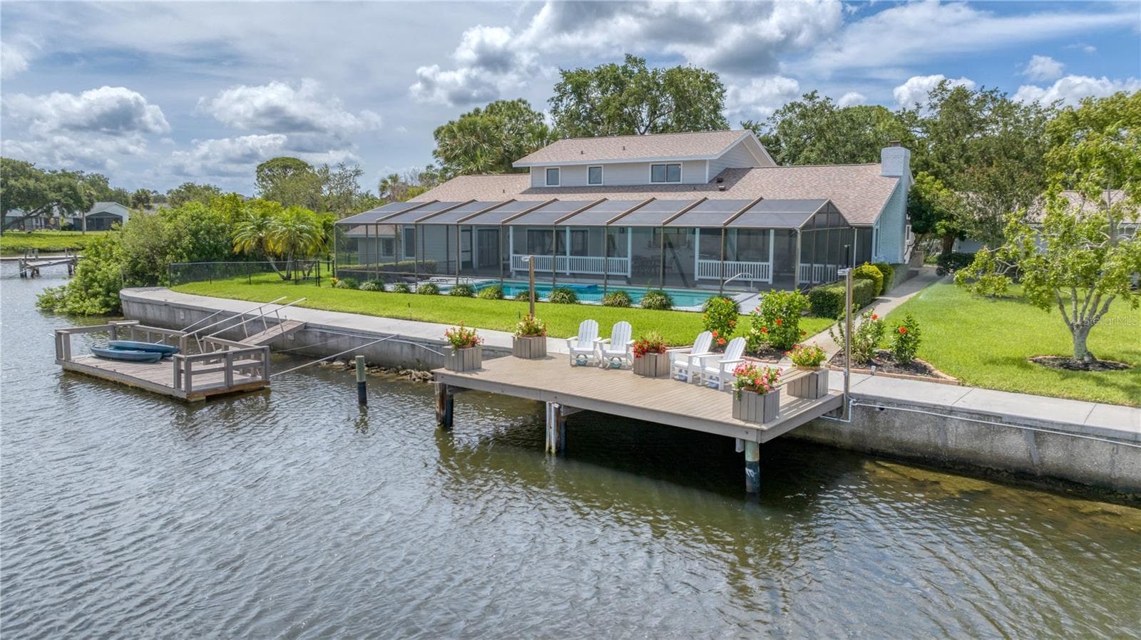 Stationary dock and floating dock - 5623 HULL CT, NEW PORT RICHEY