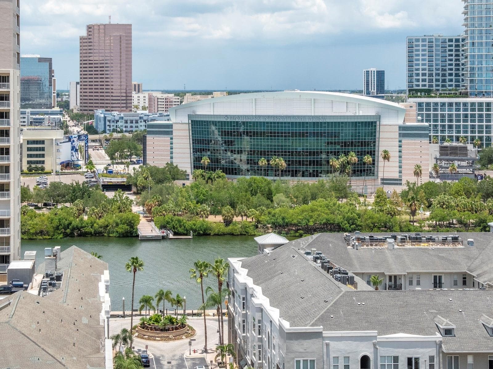 Magnificent views from the balcony - 450 KNIGHTS RUN AVE #1501, TAMPA