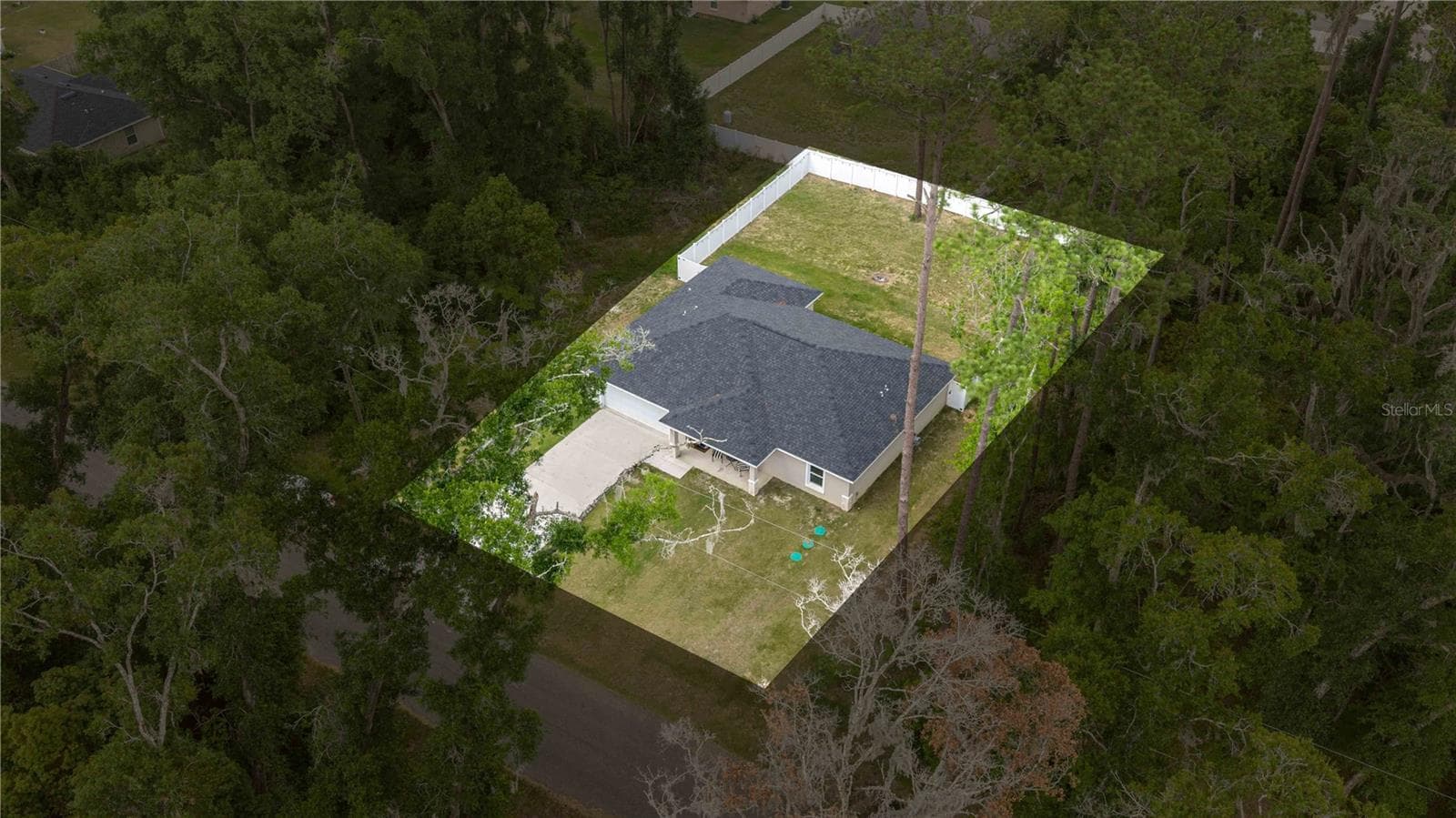 Aerial View - 6962 SE 124TH ST, BELLEVIEW