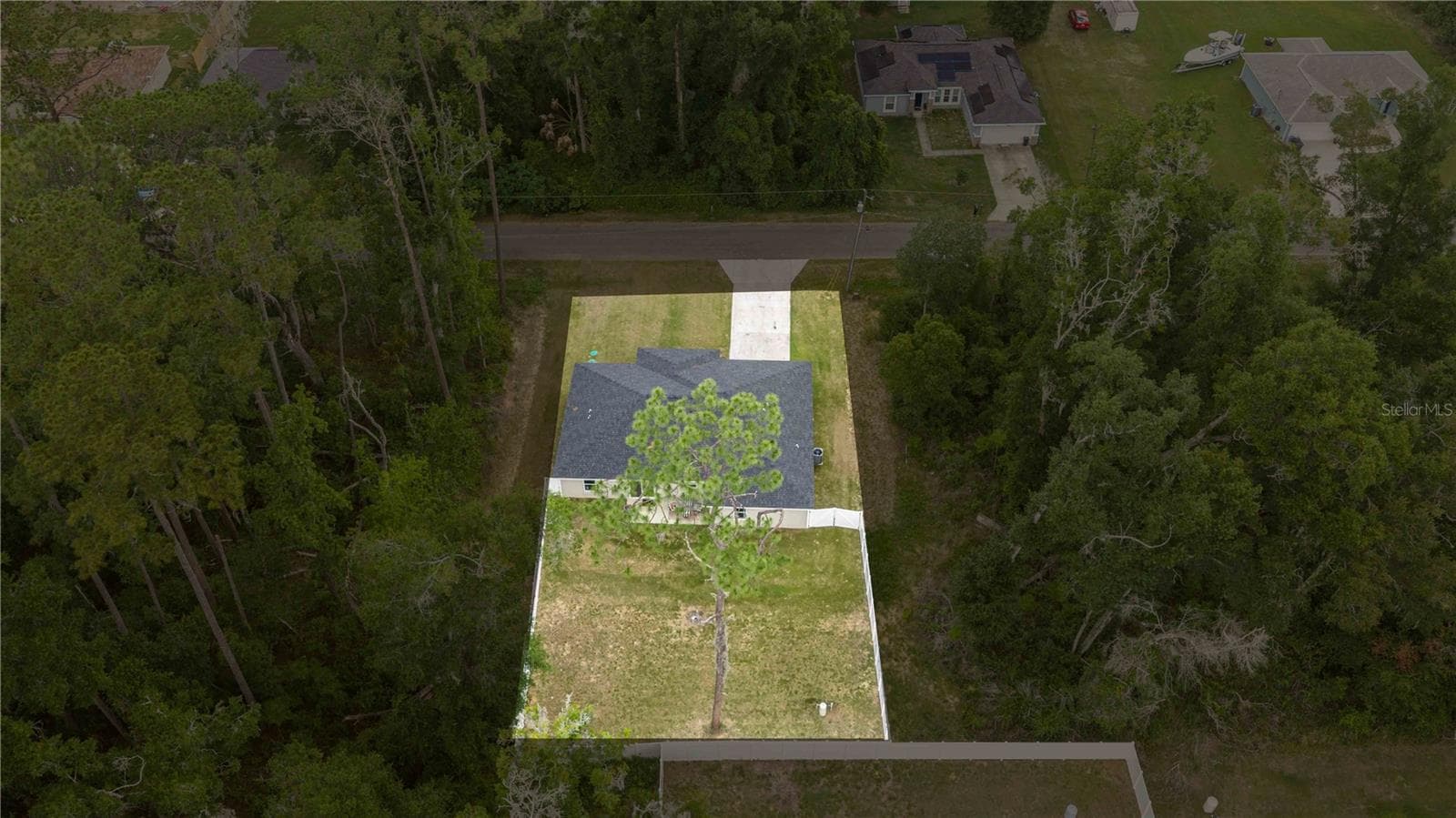 Aerial View - 6962 SE 124TH ST, BELLEVIEW
