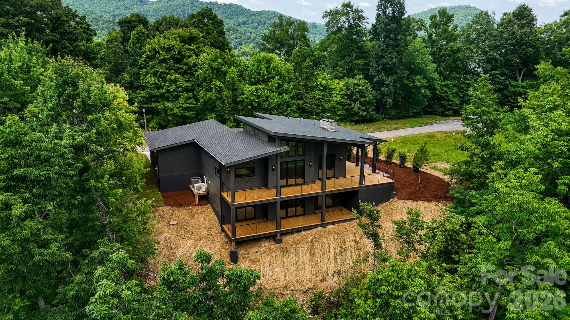 Rear of home 2. - 60 King Horn Ridge, Waynesville