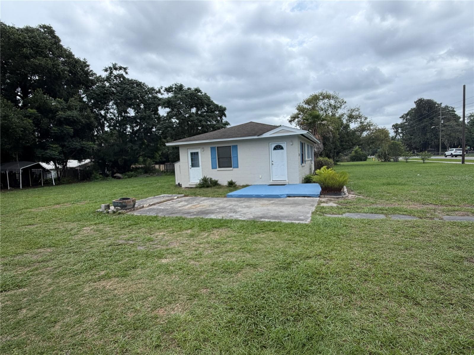 Rear Property View - 2301 E WARM SPRINGS AVE, COLEMAN