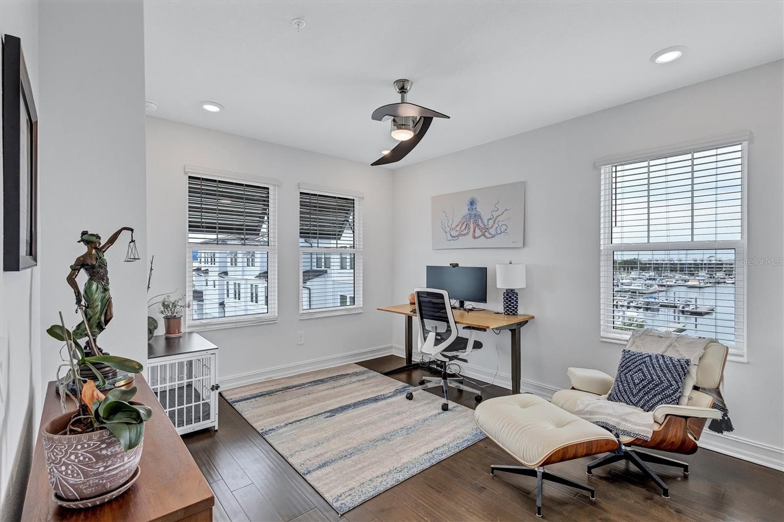 Third Floor Bedroom #4 set up as an office - 3027 BERMUDA SLOOP CIR, RUSKIN