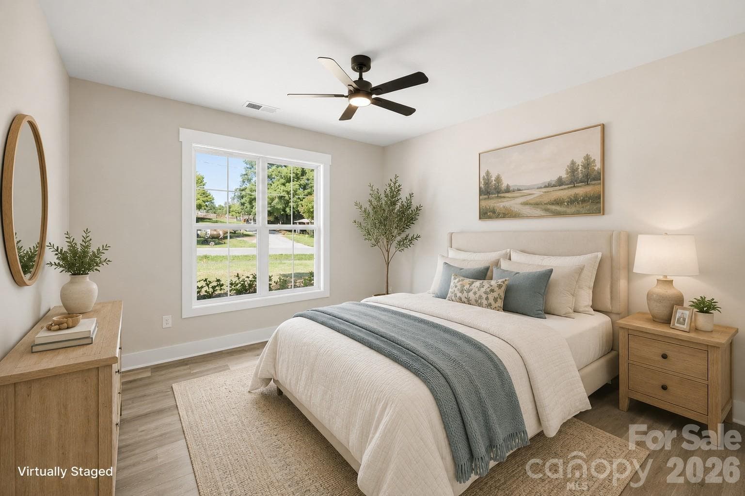 Virtually Staged - Bedroom 2 - 1010 Speight Road, Albemarle