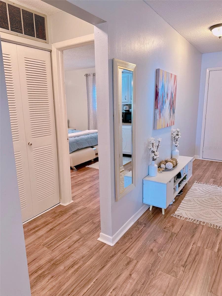 Bedroom entry way - 5357 81ST ST N #15, ST PETERSBURG