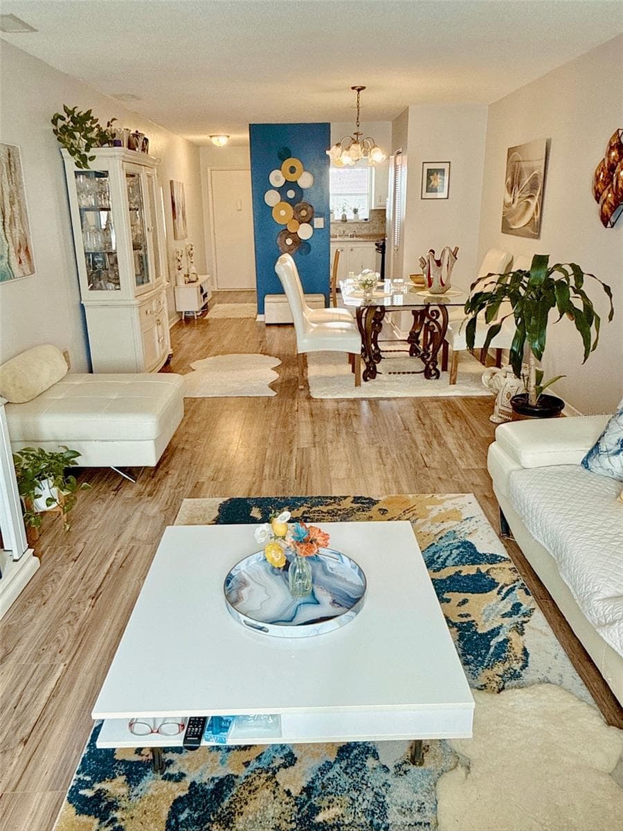 Living room - 5357 81ST ST N #15, ST PETERSBURG