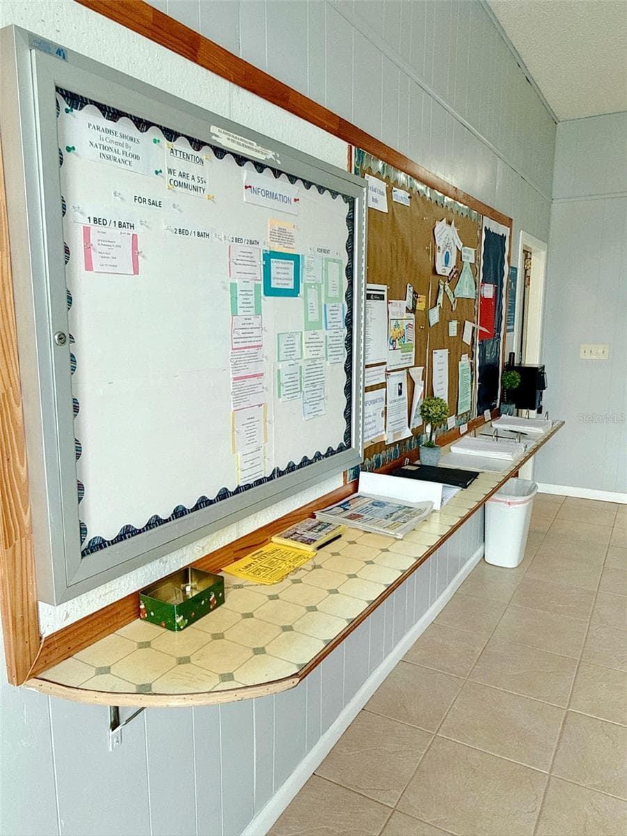 Community board - 5357 81ST ST N #15, ST PETERSBURG