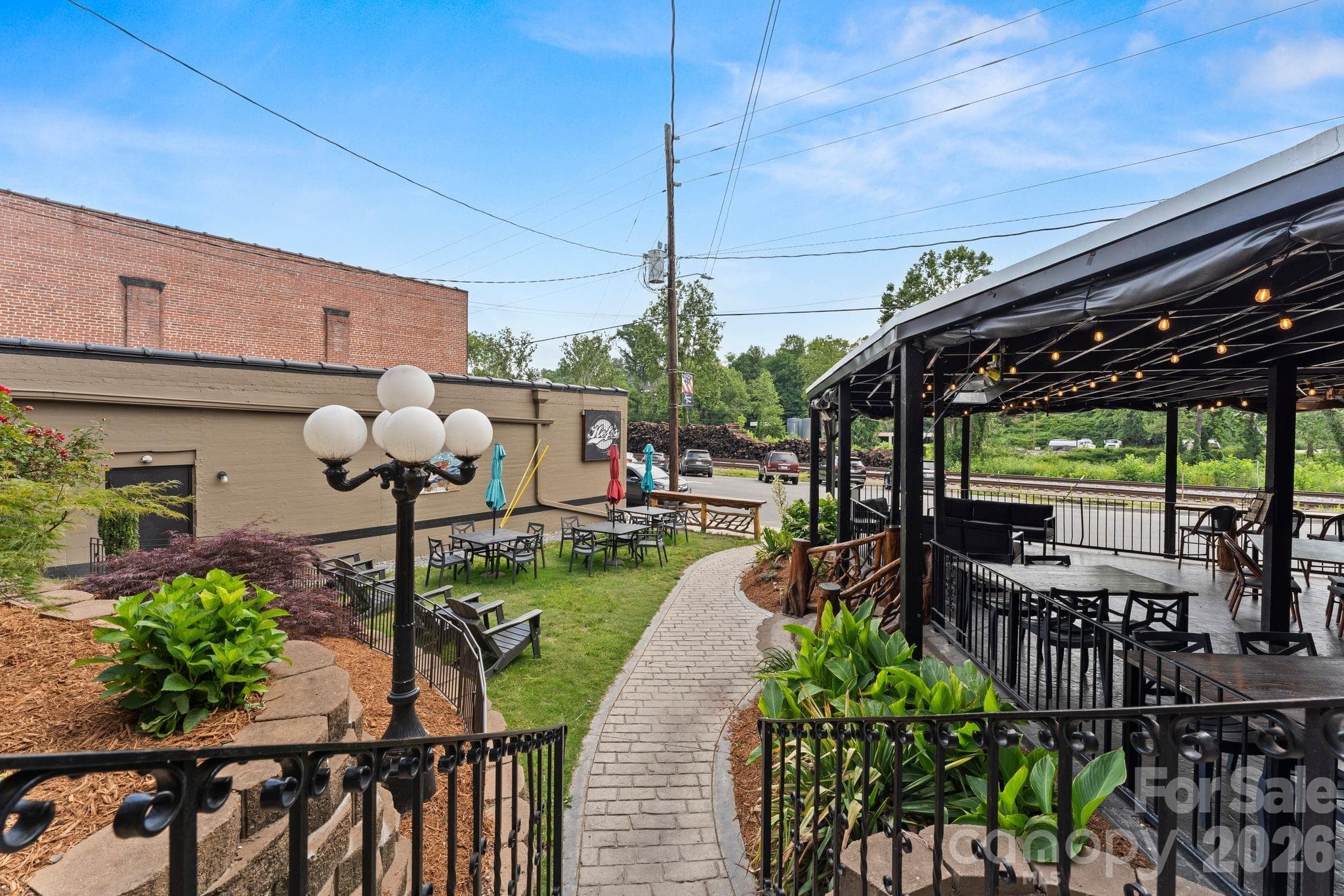 bottom level green space - 69 Locust Street, Spruce Pine