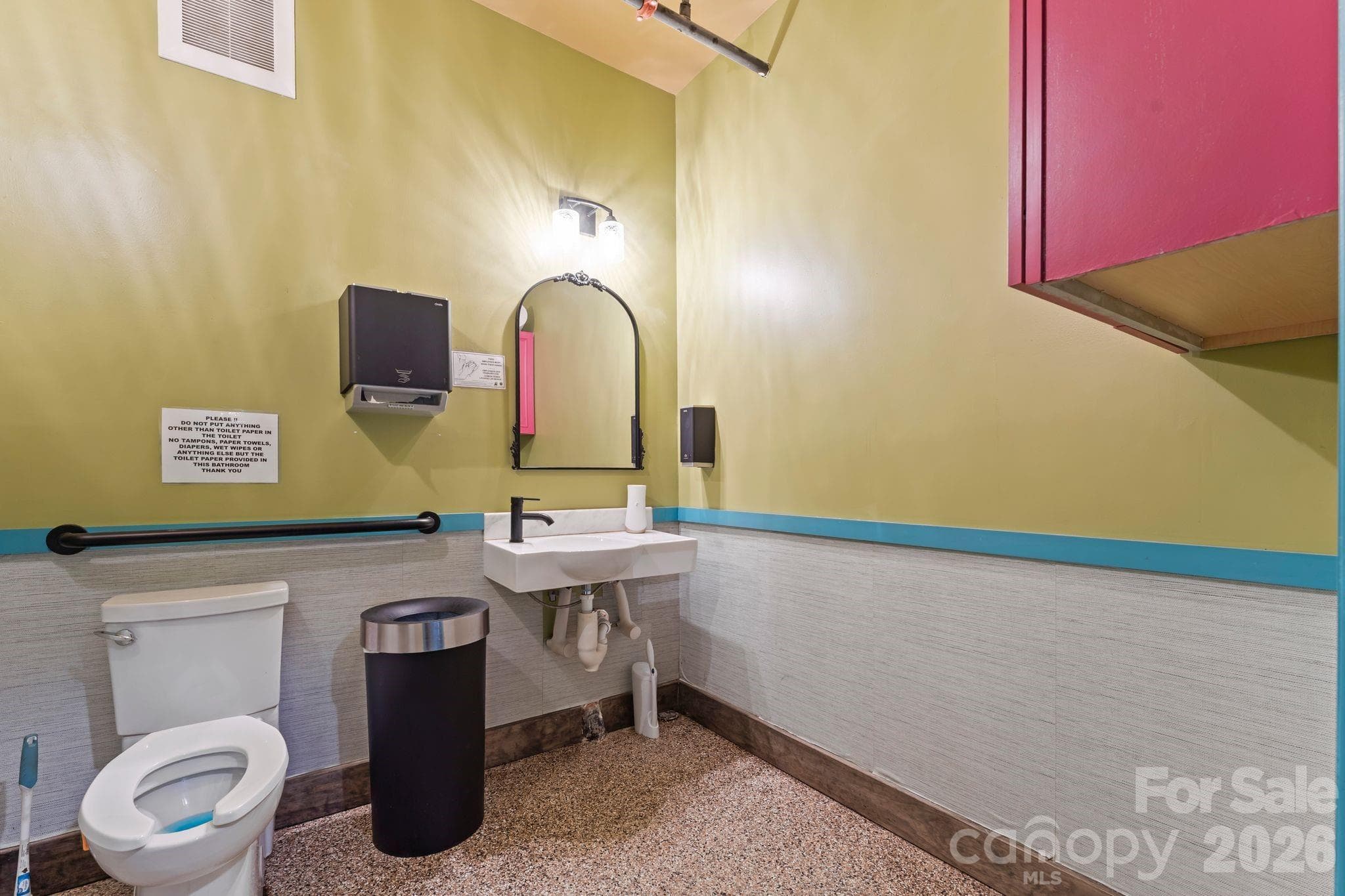 1/2 bottom level bathrooms - 69 Locust Street, Spruce Pine